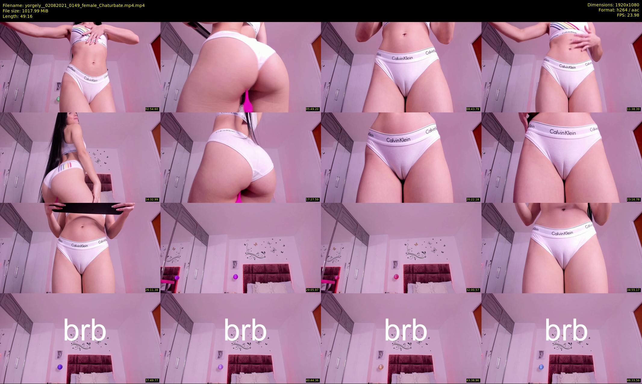 yorgely_ — 50 minute Chaturbate female cam show recording, 1080p, Aug 2, 2021