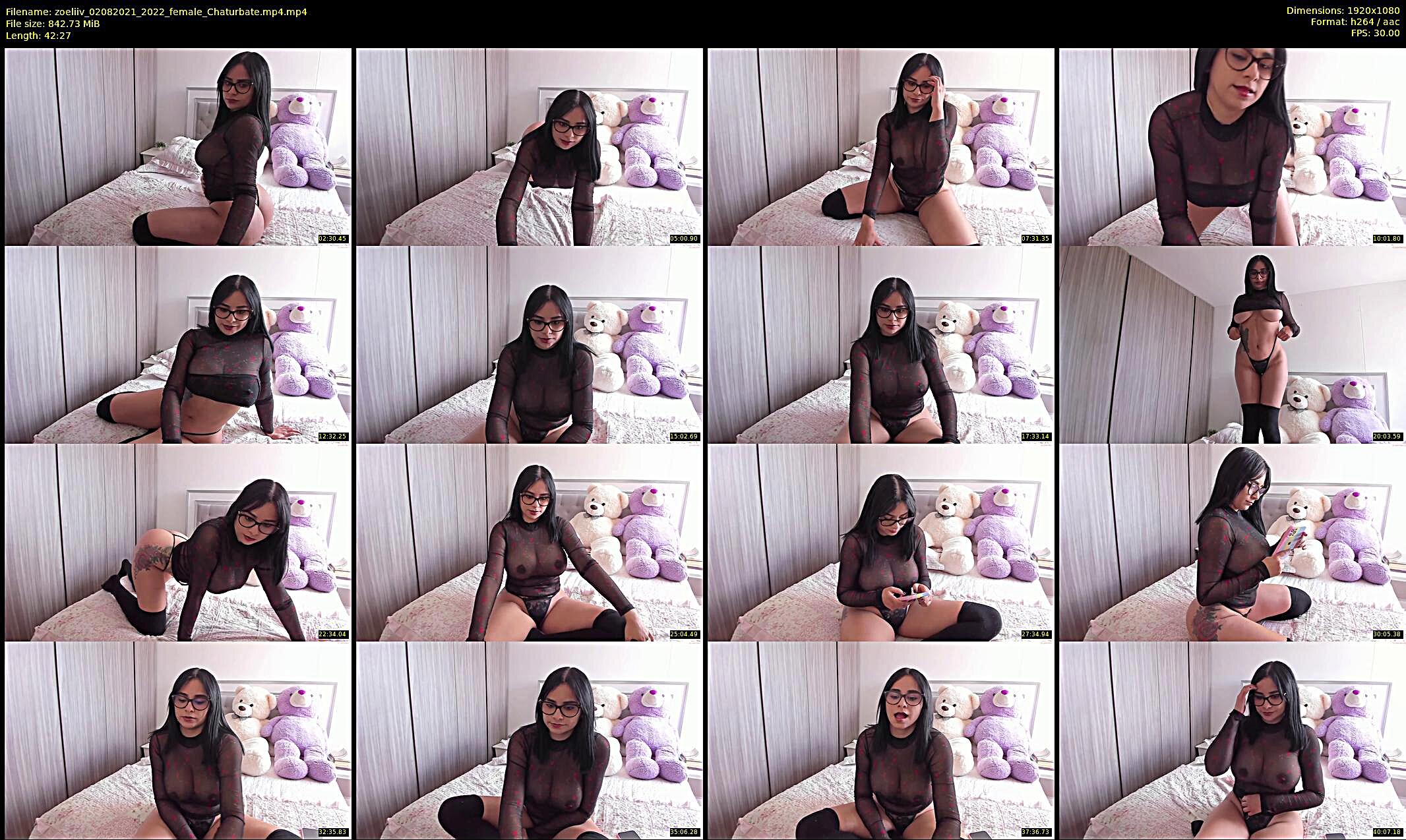 zoeliiv — 43 minute Chaturbate female cam show recording, 1080p, Aug 2, 2021