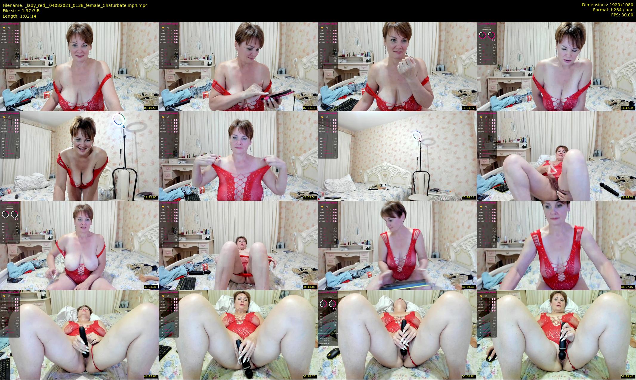 _lady_red_ — 63 minute Chaturbate female cam show recording, 1080p, Aug 4, 2021