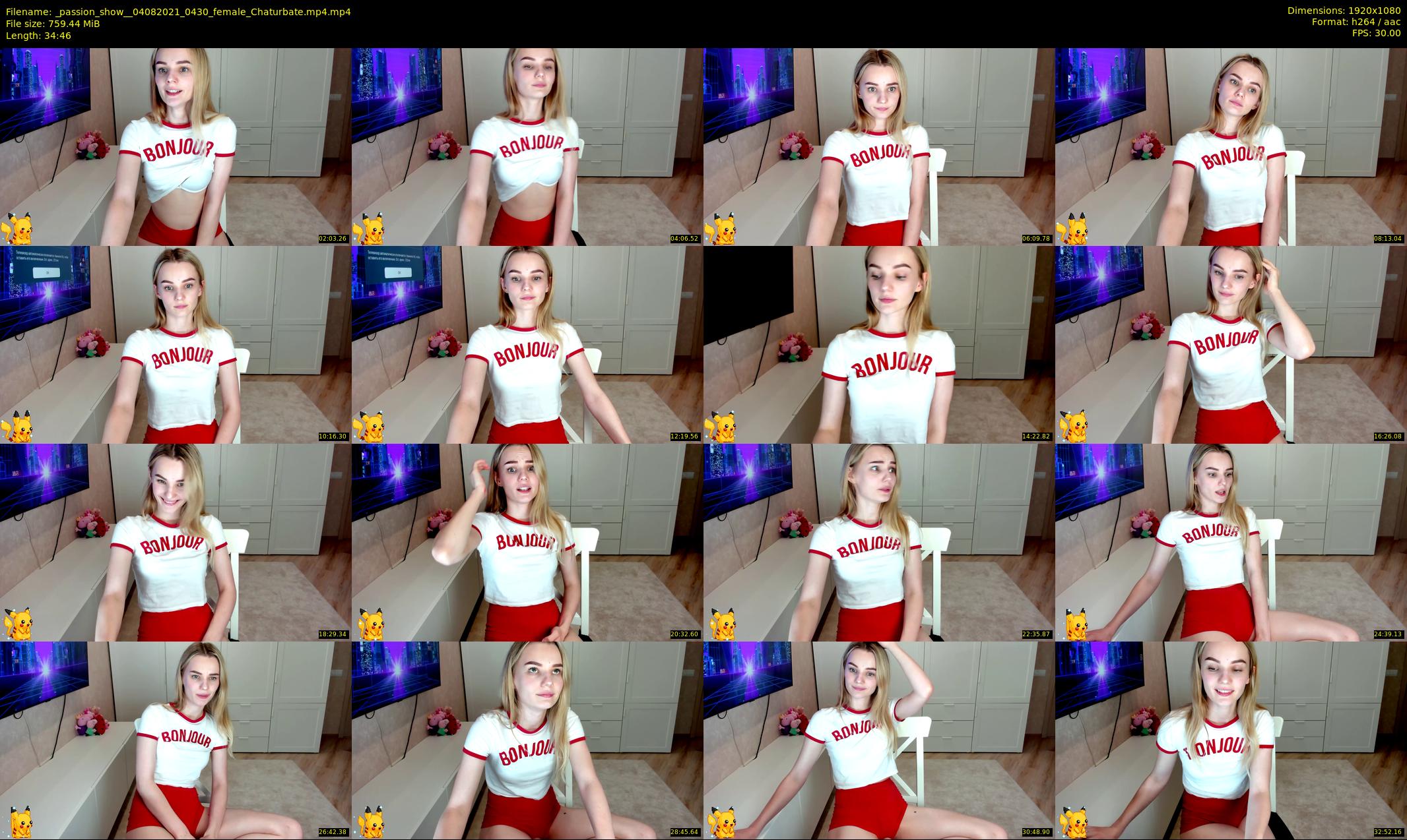 _passion_show_ — 35 minute Chaturbate couple cam show recording, 1080p, Aug 4, 2021