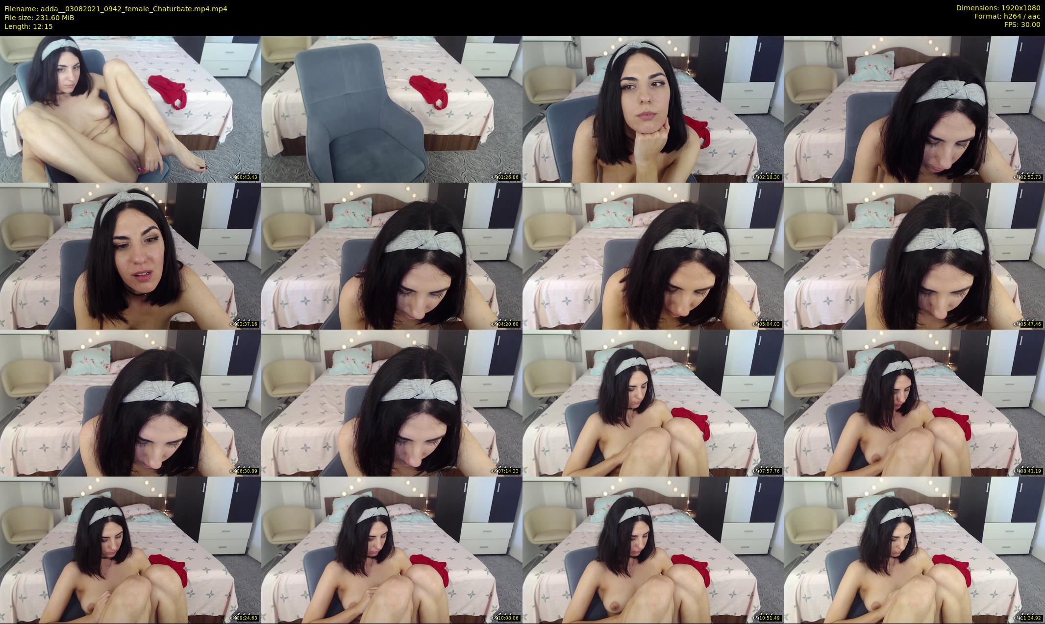 adda_ — 13 minute Chaturbate female cam show recording, 1080p, Aug 3, 2021