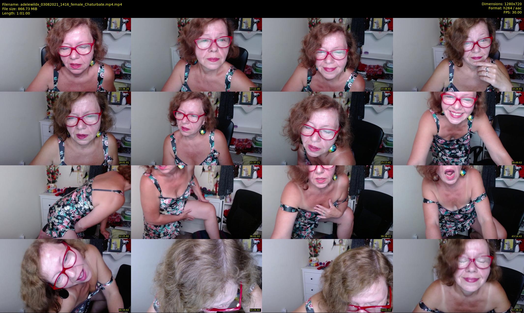 adelewildx — 61 minute Chaturbate female cam show recording, 720p, Aug 3, 2021