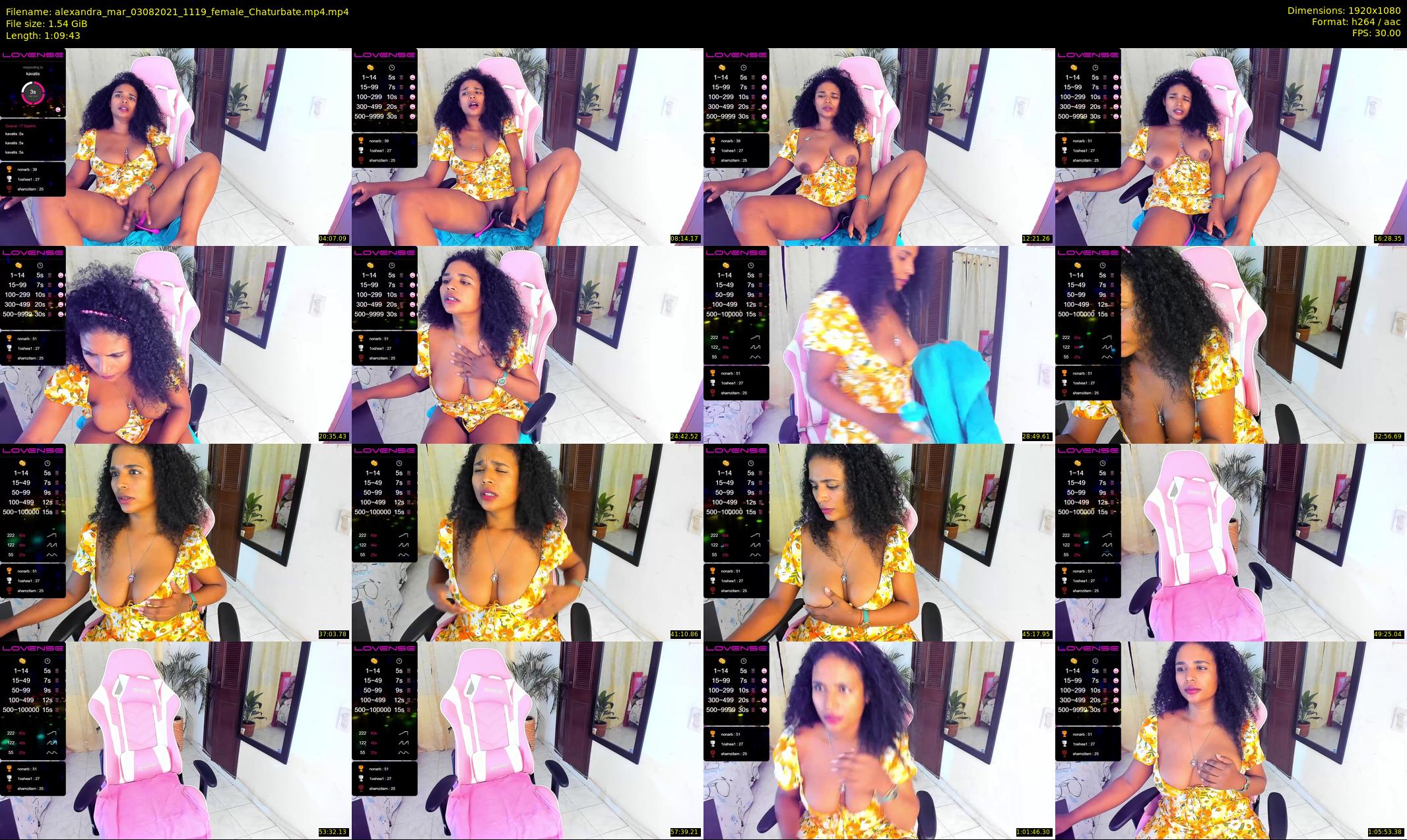 alexandra_mar — 70 minute Chaturbate female cam show recording, 1080p, Aug 3, 2021