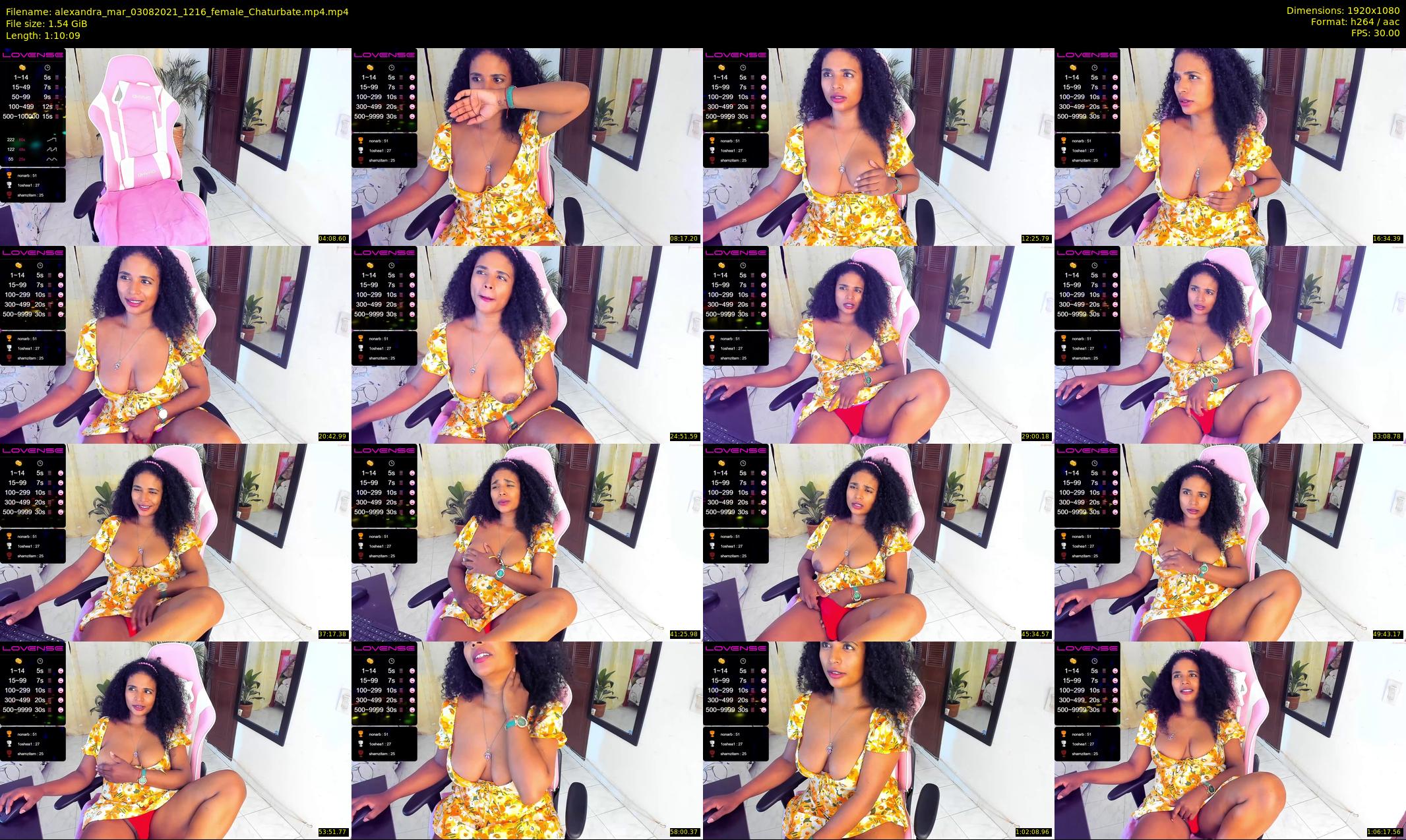 alexandra_mar — 71 minute Chaturbate female cam show recording, 1080p, Aug 3, 2021