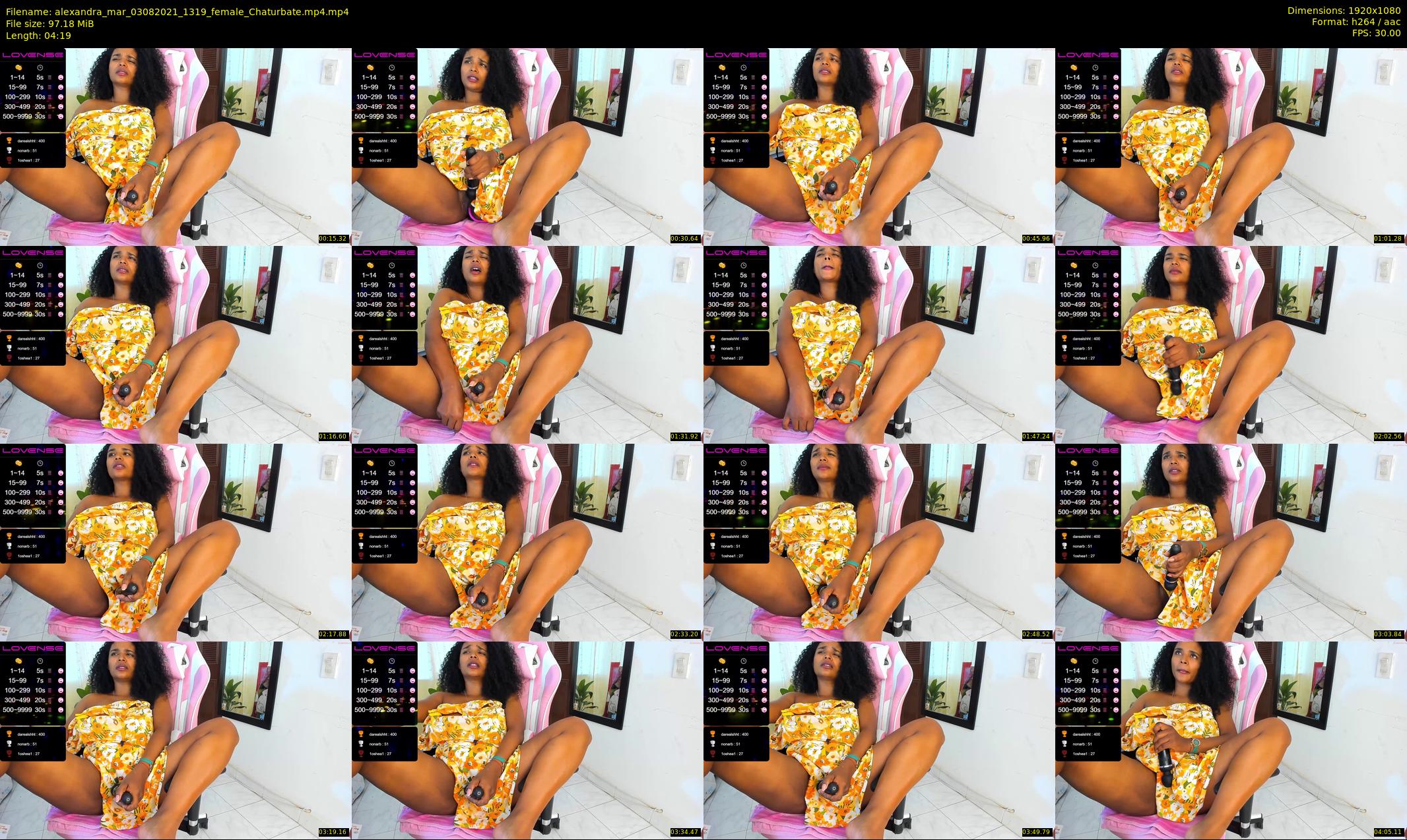 alexandra_mar — 5 minute Chaturbate female cam show recording, 1080p, Aug 3, 2021