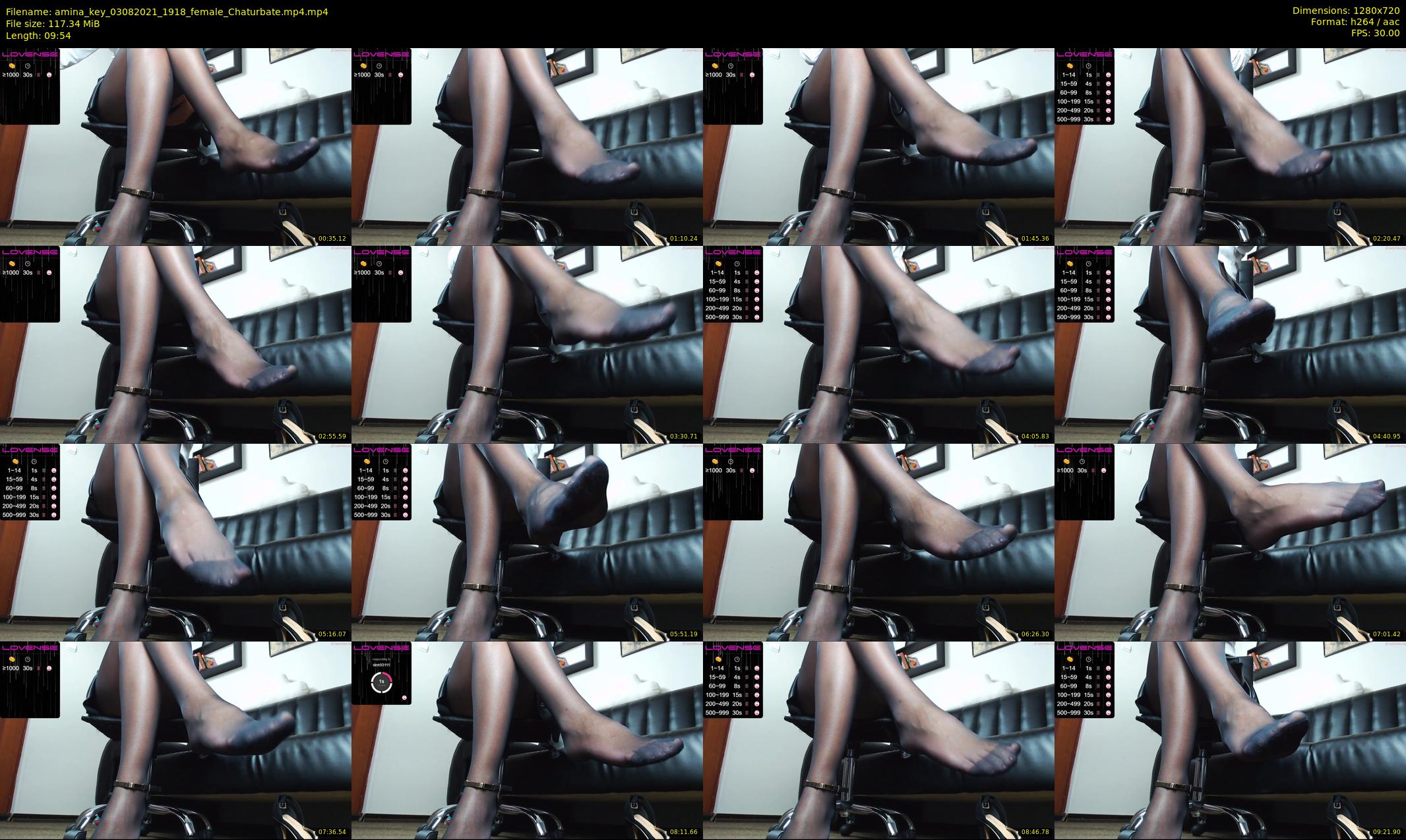 amina_key — 10 minute Chaturbate female cam show recording, 720p, Aug 3, 2021