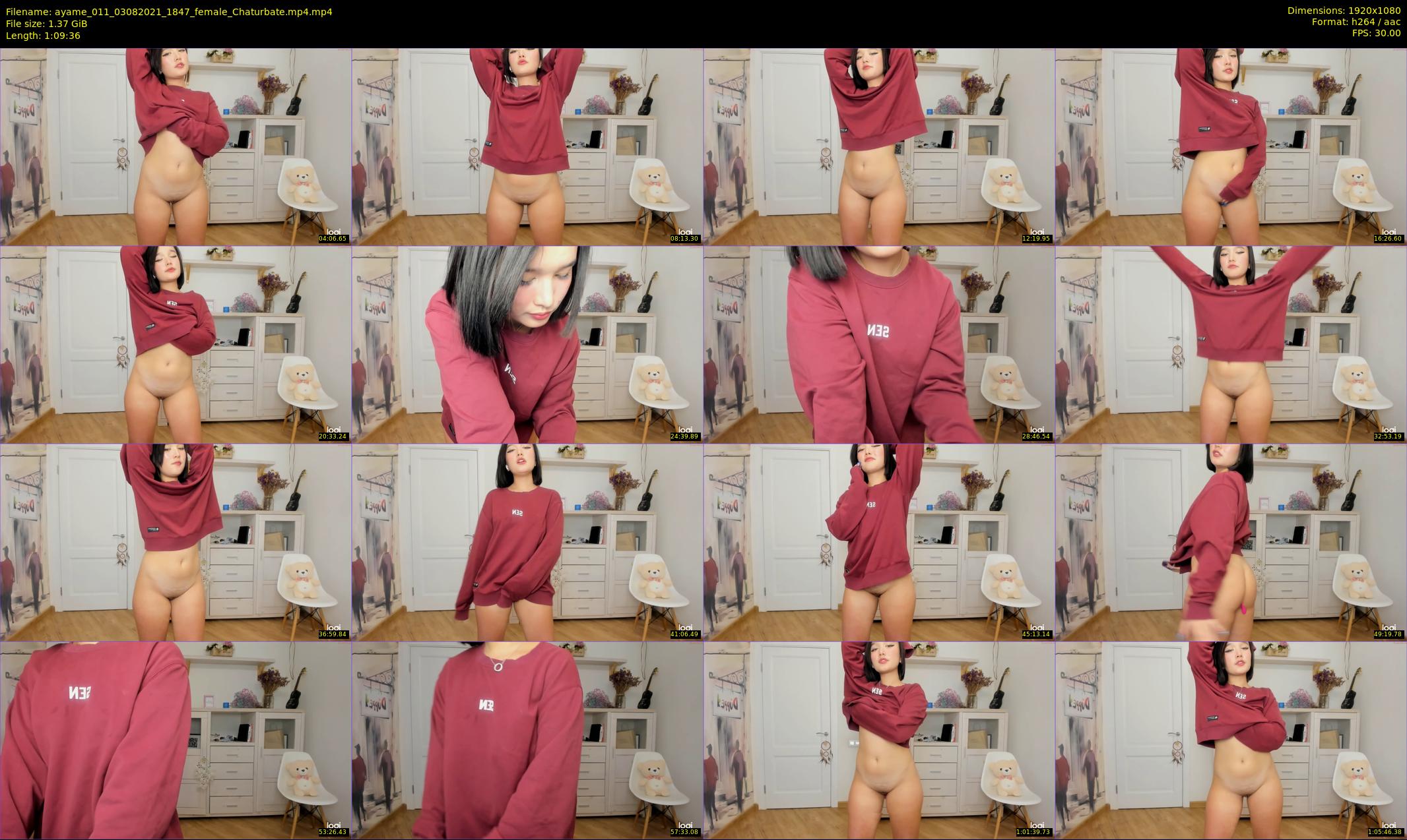ayame_011 — 70 minute Chaturbate female cam show recording, 1080p, Aug 3, 2021