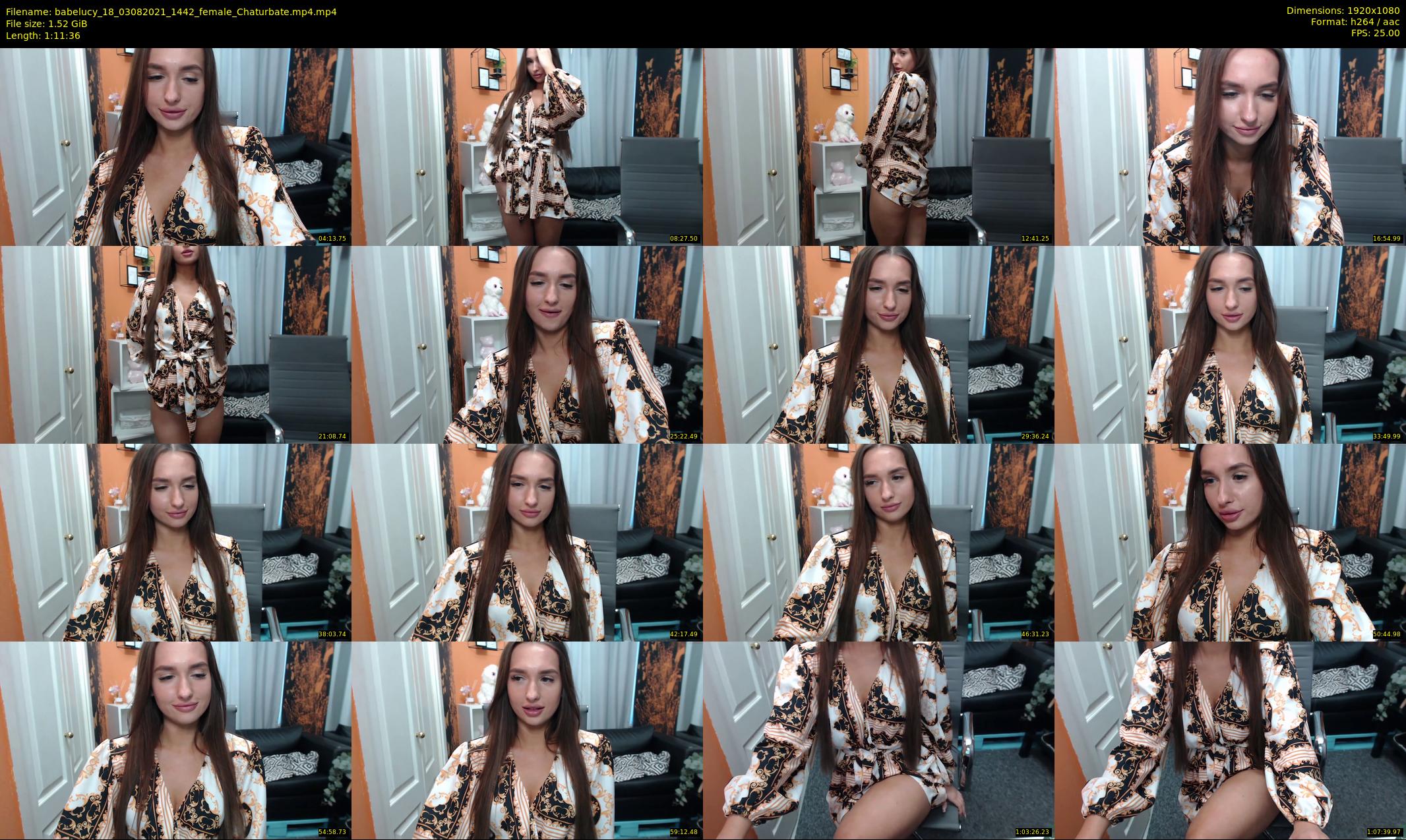 babelucy_18 — 72 minute Chaturbate female cam show recording, 1080p, Aug 3, 2021