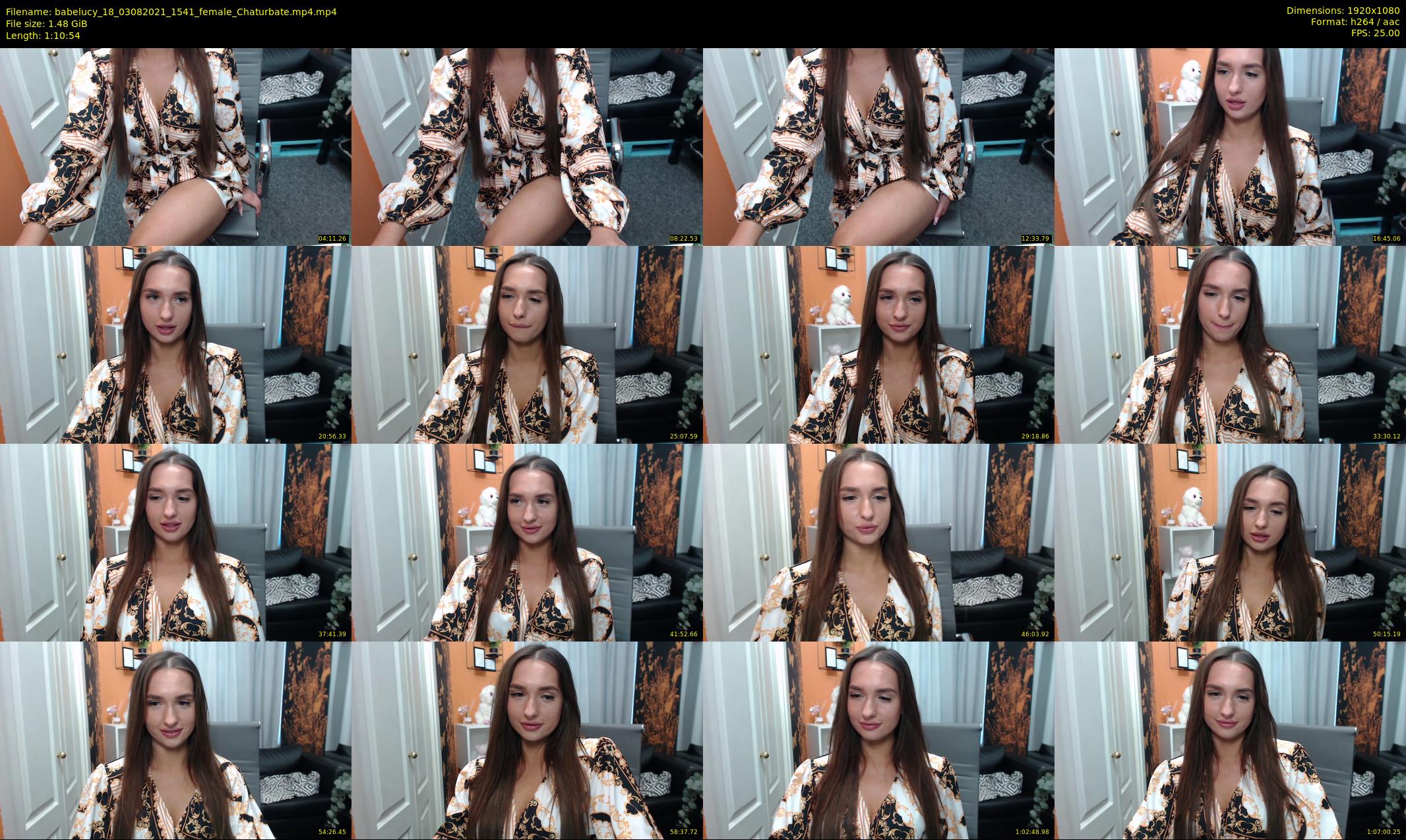 babelucy_18 — 71 minute Chaturbate female cam show recording, 1080p, Aug 3, 2021