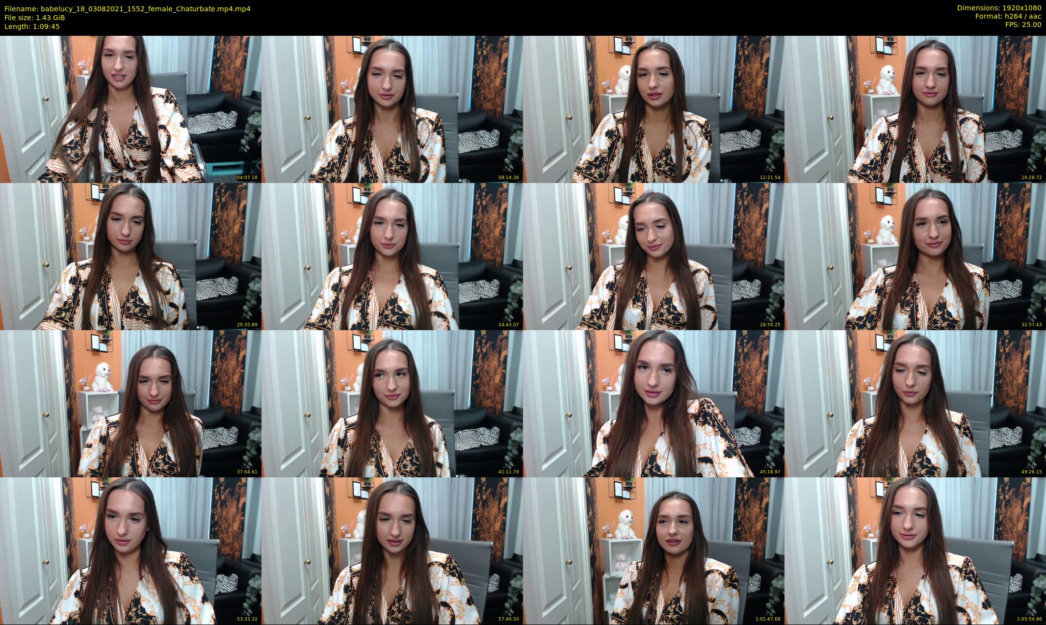 babelucy_18 — 70 minute Chaturbate female cam show recording, 1080p, Aug 3, 2021
