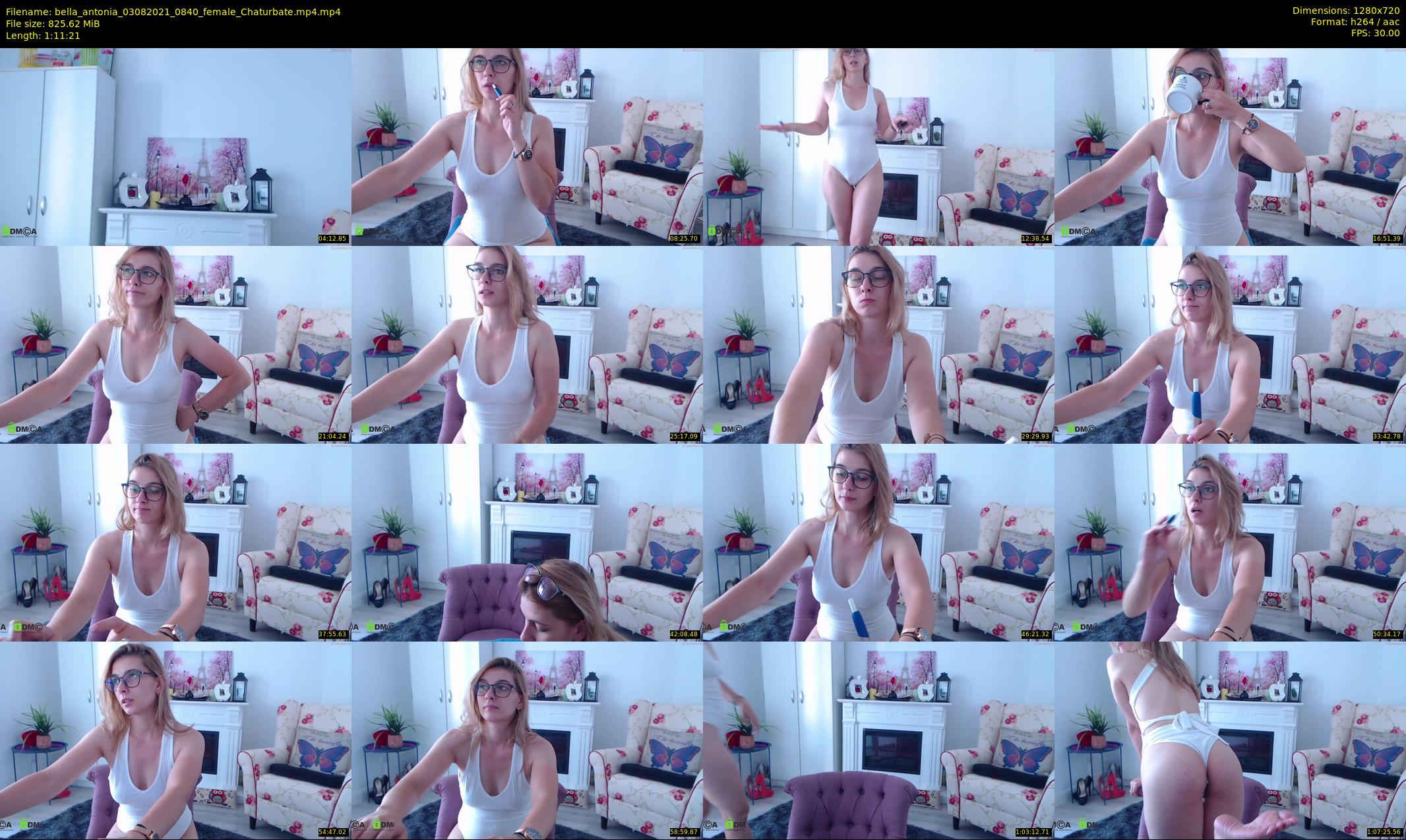 bella_antonia — 72 minute Chaturbate female cam show recording, 720p, Aug 3, 2021