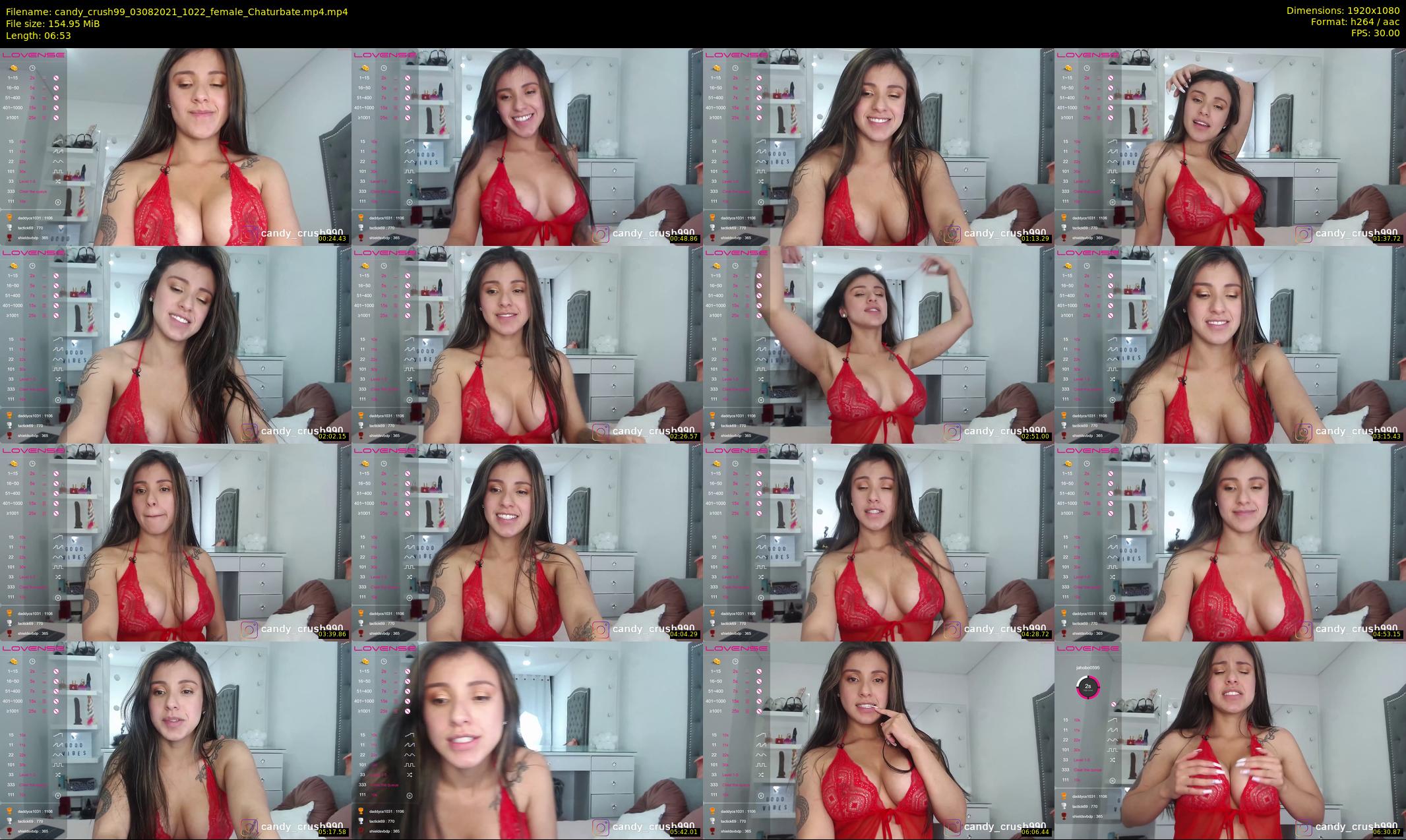 candy_crush99 — 7 minute Chaturbate female cam show recording, 1080p, Aug 3, 2021