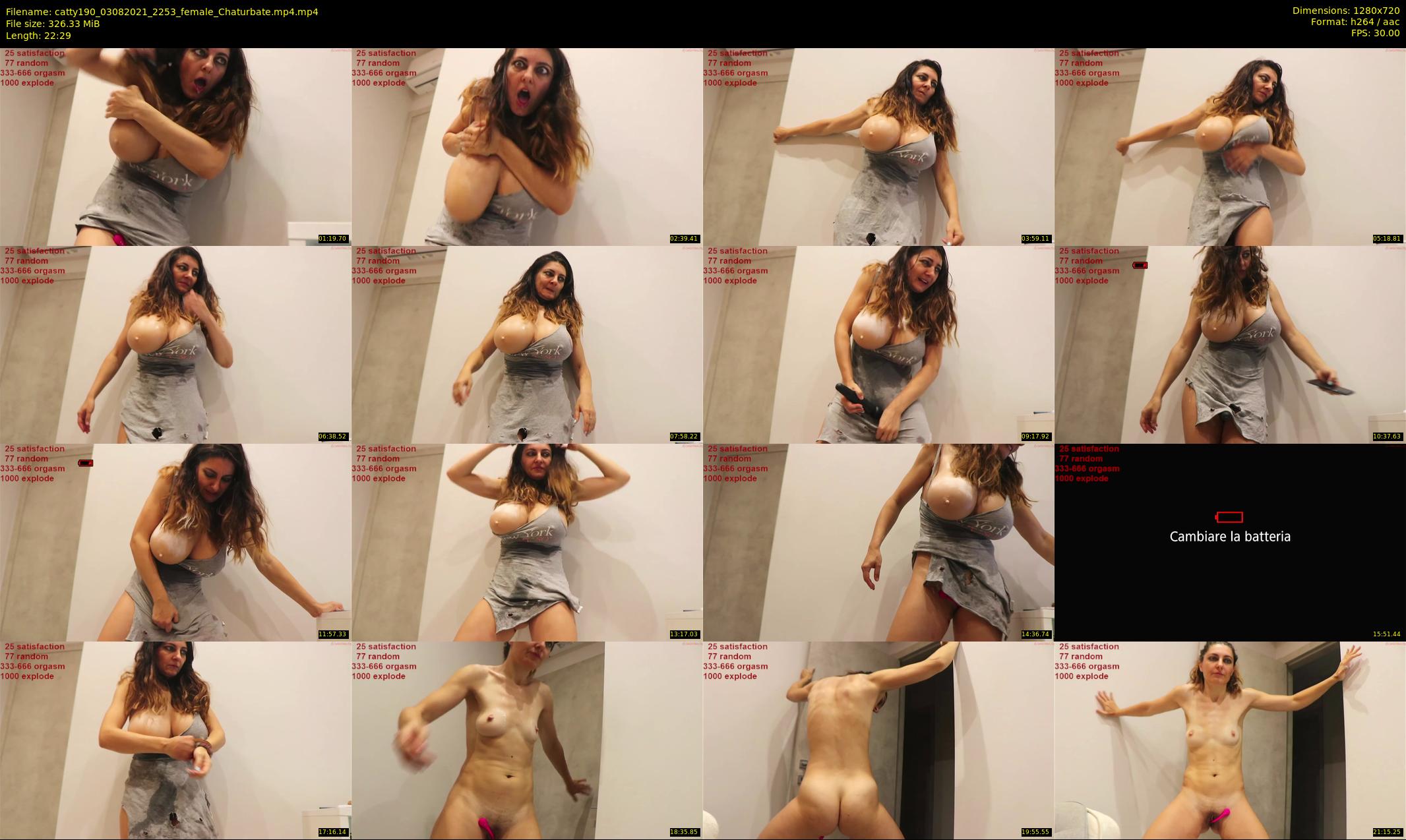 catty190 — 23 minute Chaturbate female cam show recording, 720p, Aug 3, 2021