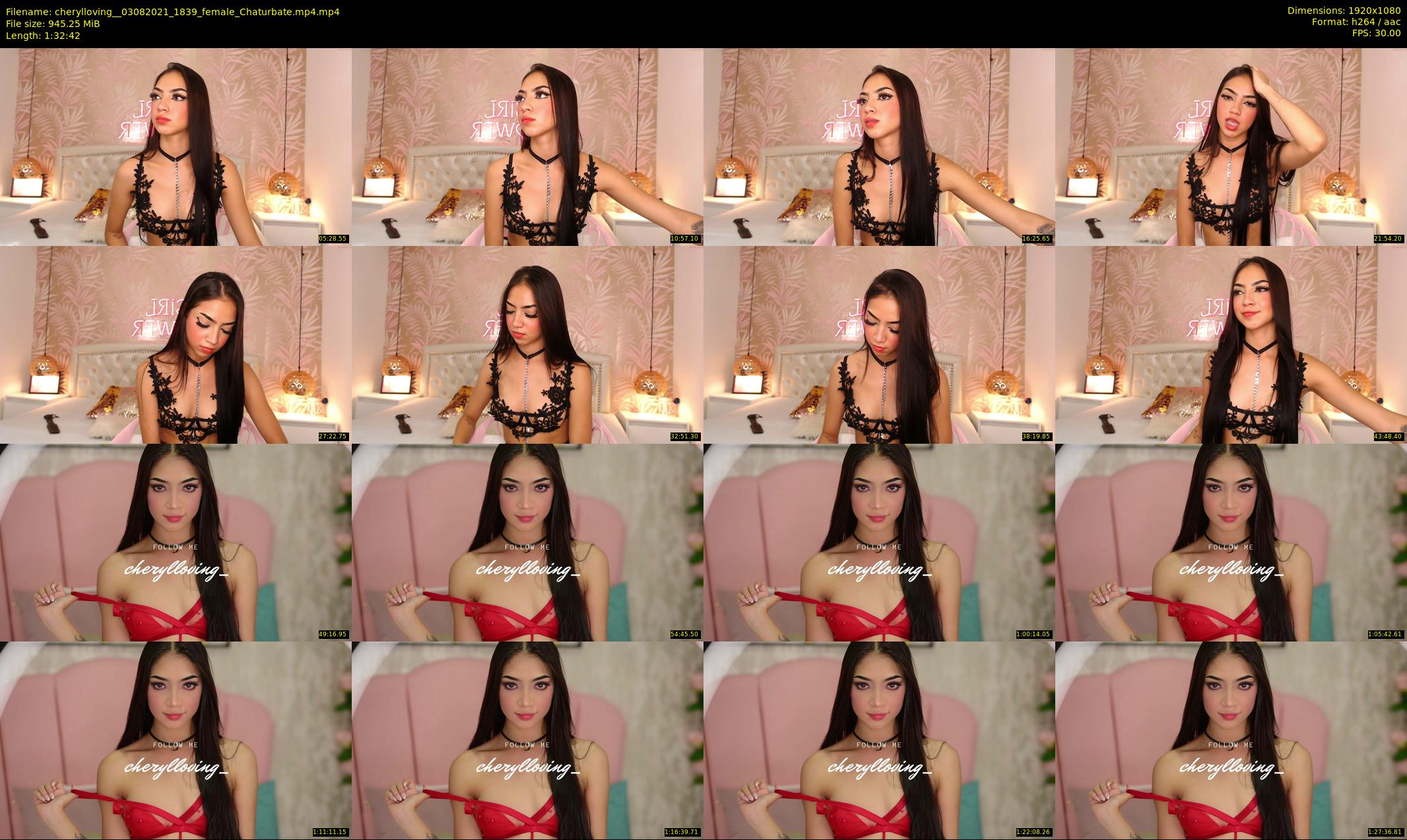 cherylloving_ — 93 minute Chaturbate female cam show recording, 1080p, Aug 3, 2021