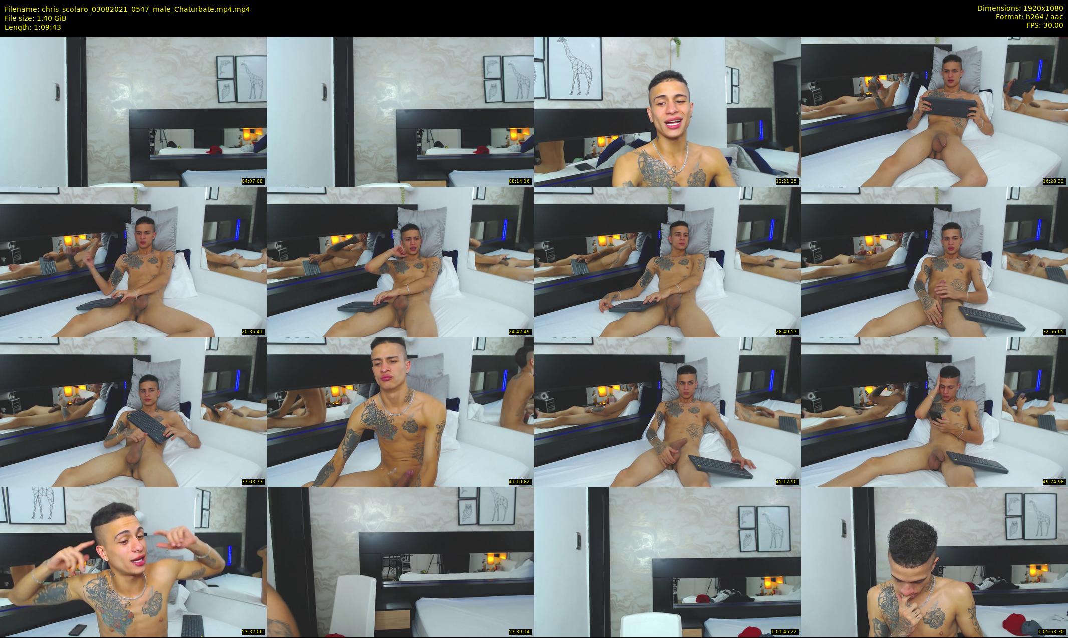 chris_scolaro — 70 minute Chaturbate male cam show recording, 1080p, Aug 3, 2021
