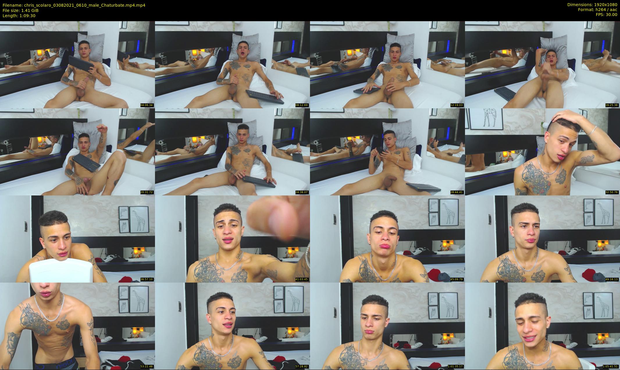 chris_scolaro — 70 minute Chaturbate male cam show recording, 1080p, Aug 3, 2021