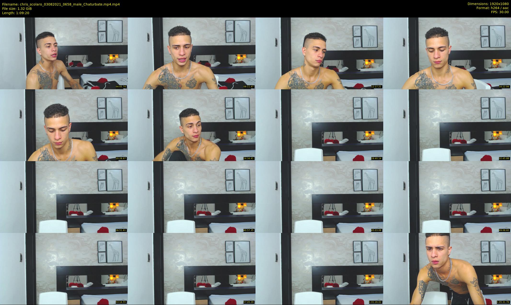 chris_scolaro — 70 minute Chaturbate male cam show recording, 1080p, Aug 3, 2021