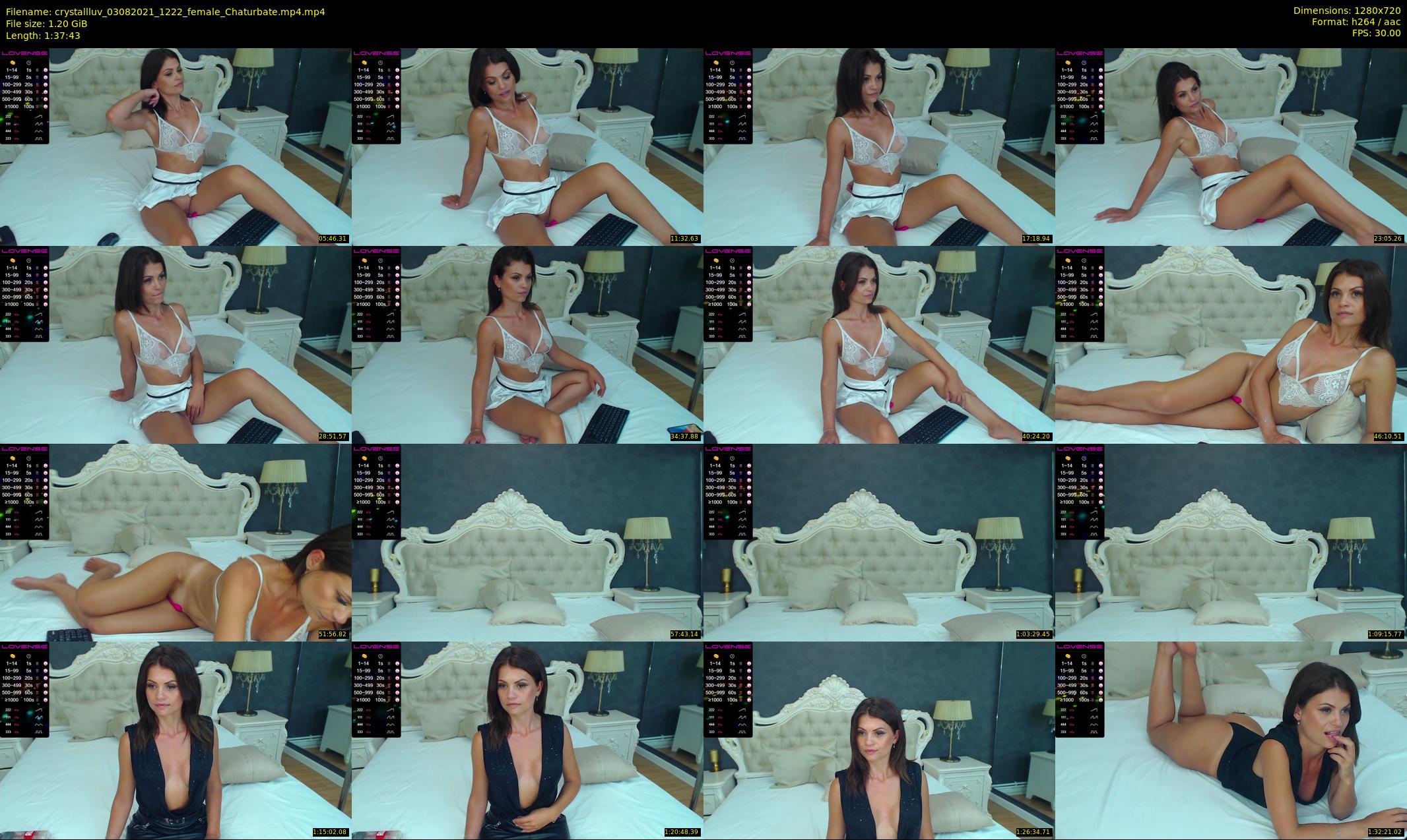 crystallluv — 98 minute Chaturbate female cam show recording, 720p, Aug 3, 2021