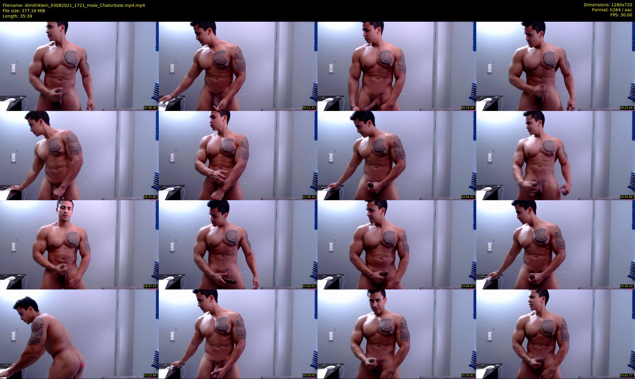 dimitriklein — 36 minute Chaturbate male cam show recording, 720p, Aug 3, 2021