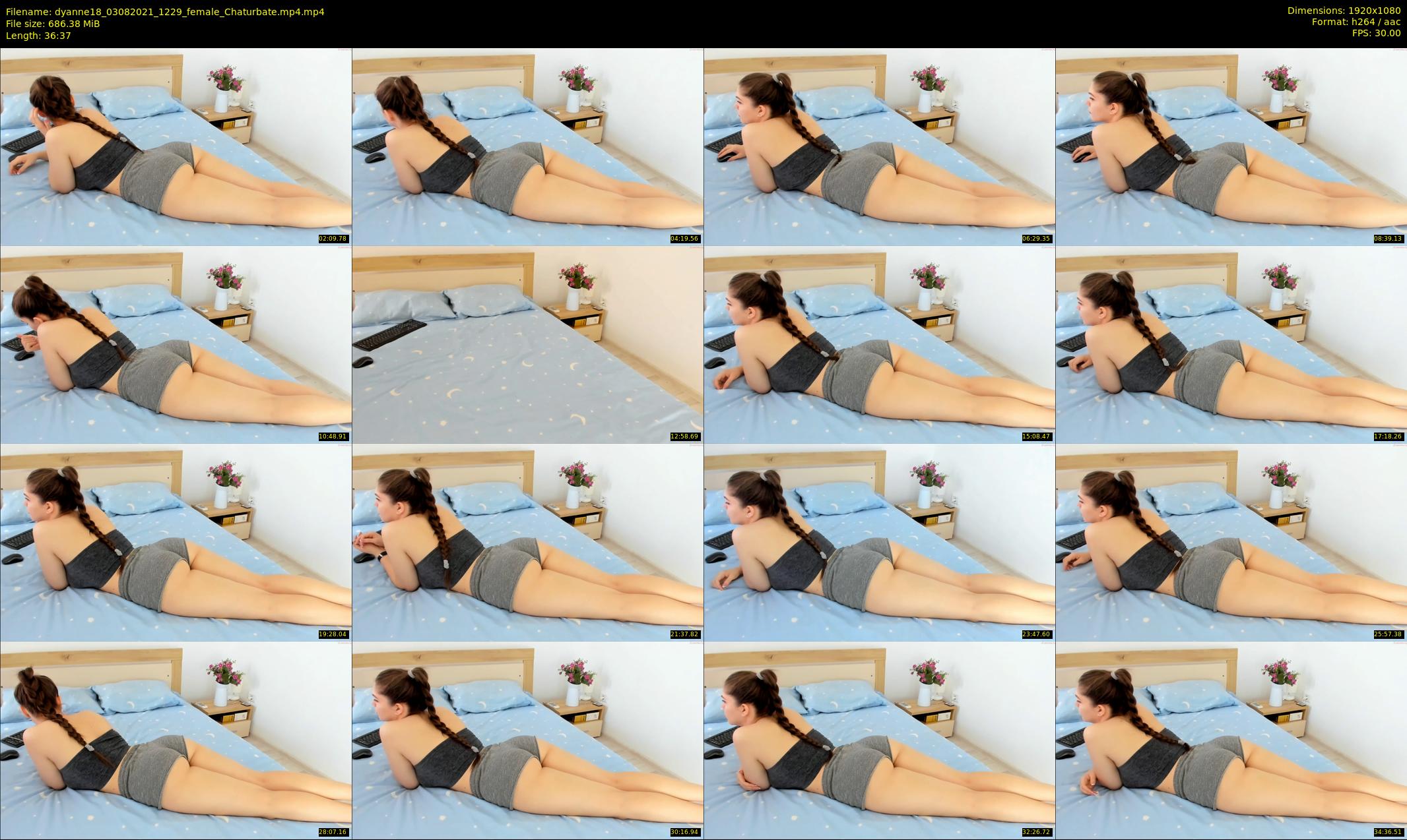 dyanne18 — 37 minute Chaturbate female cam show recording, 1080p, Aug 3, 2021
