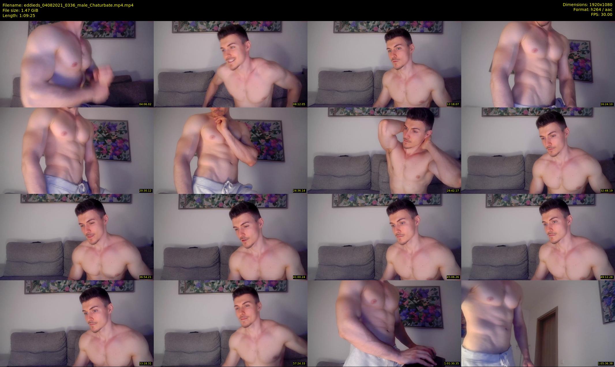 eddieds — 70 minute Chaturbate male cam show recording, 1080p, Aug 4, 2021