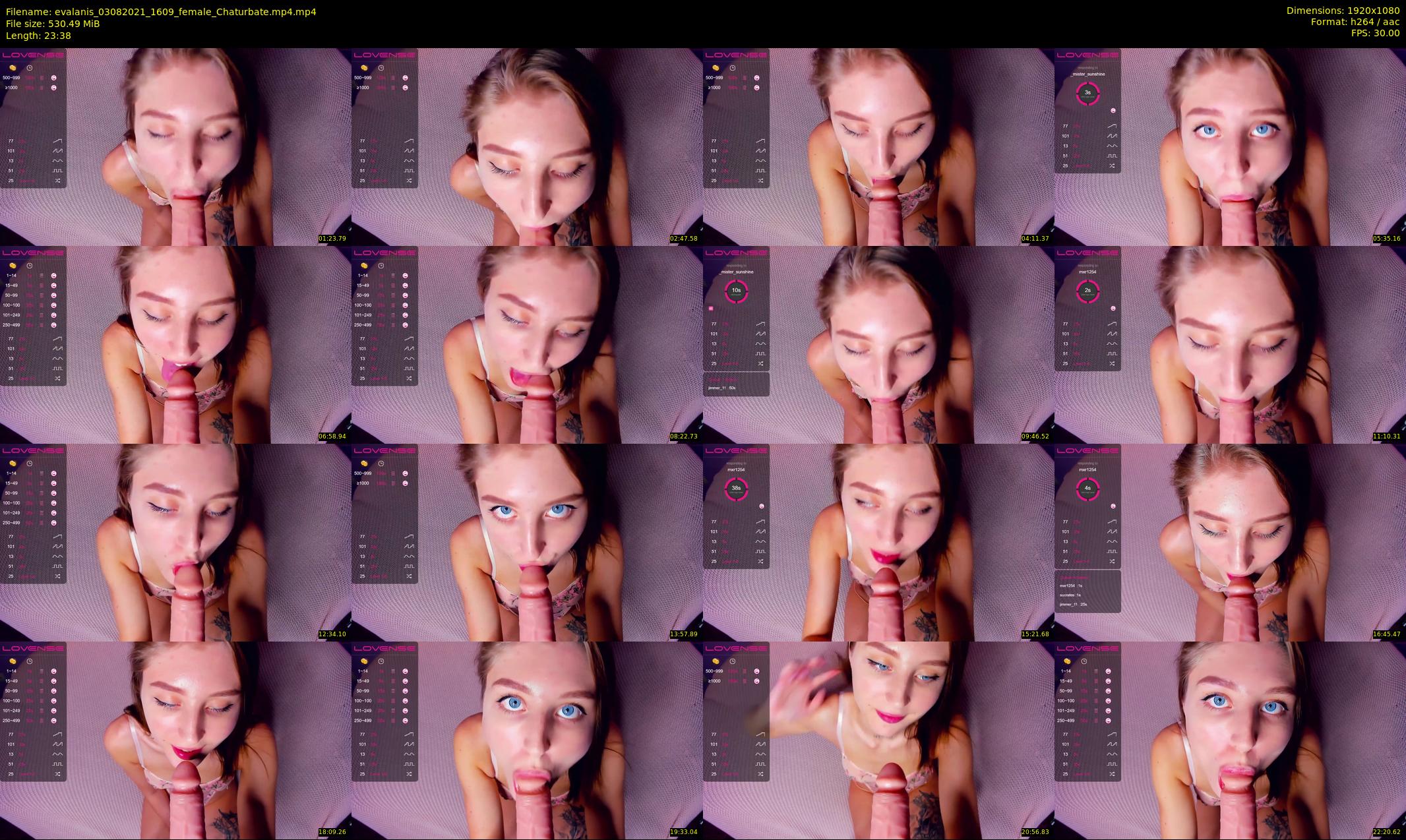 evalanis — 24 minute Chaturbate couple cam show recording, 1080p, Aug 3, 2021