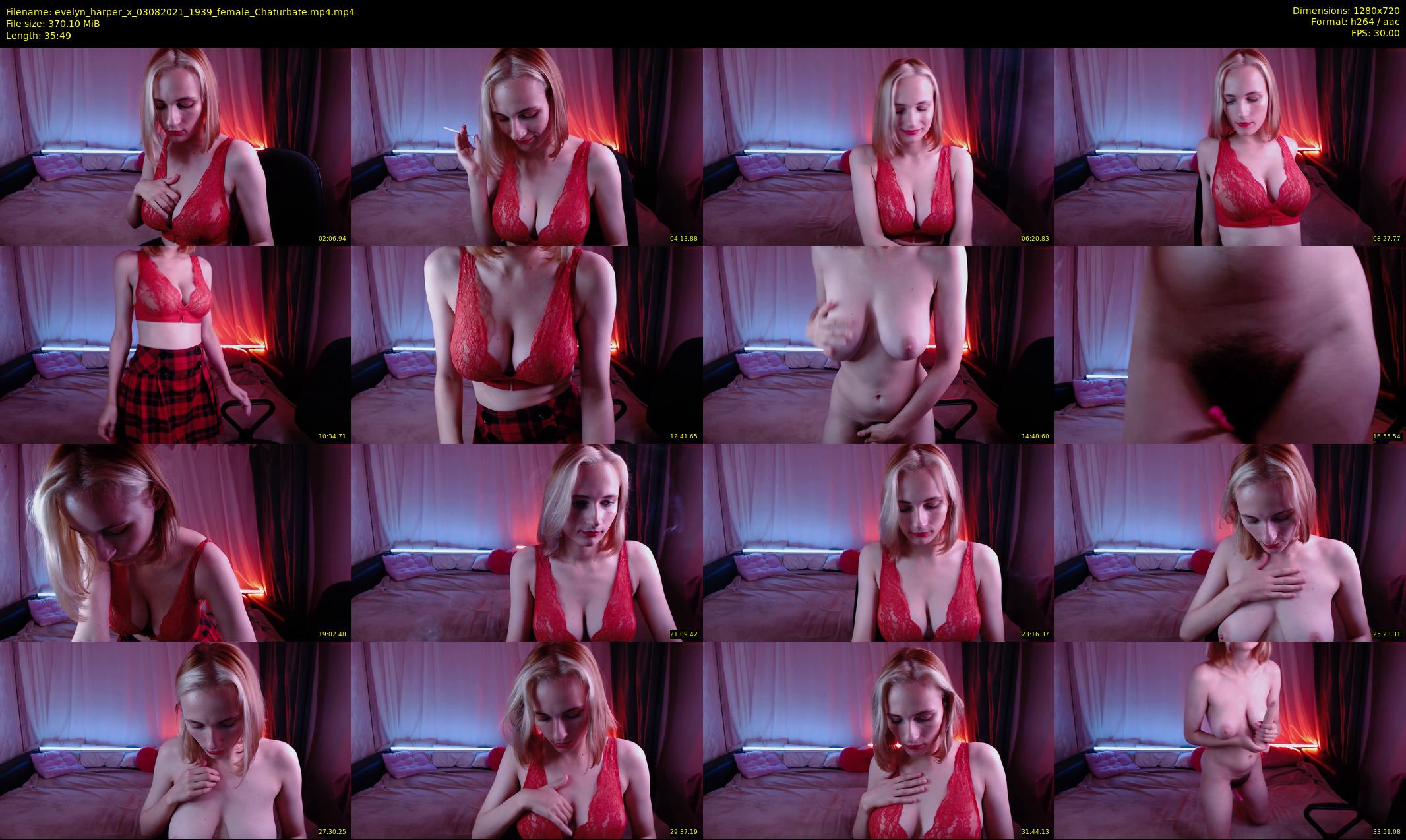 evelyn_harper_x — 36 minute Chaturbate female cam show recording, 720p, Aug 3, 2021