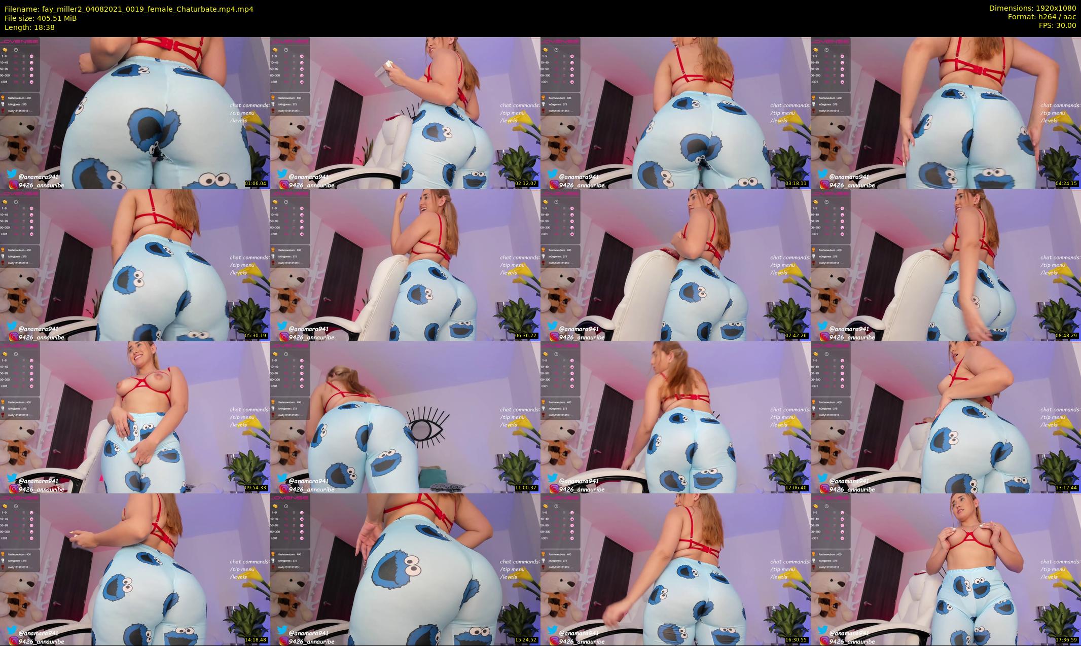 fay_miller2 — 19 minute Chaturbate female cam show recording, 1080p, Aug 4, 2021