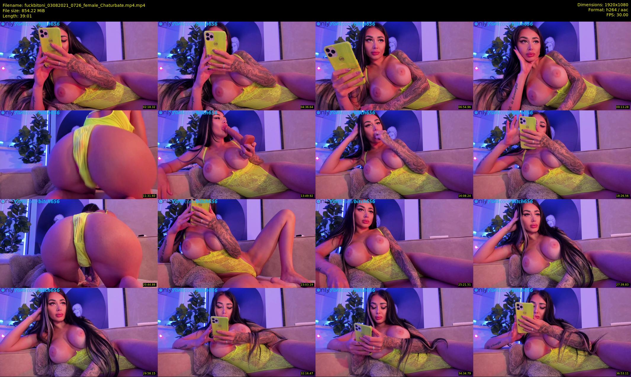 fuckbitoni — 40 minute Chaturbate couple cam show recording, 1080p, Aug 3, 2021