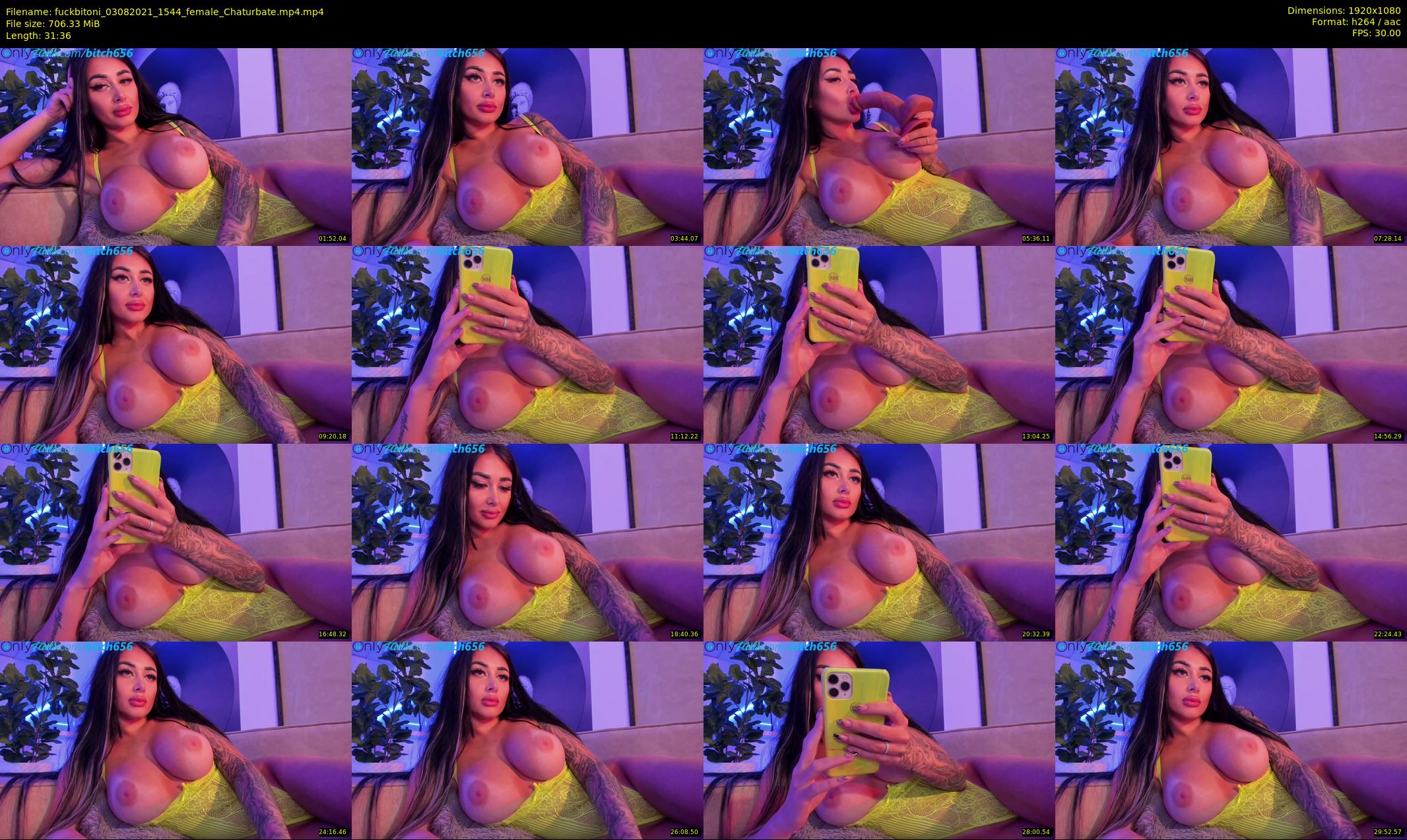 fuckbitoni — 32 minute Chaturbate couple cam show recording, 1080p, Aug 3, 2021