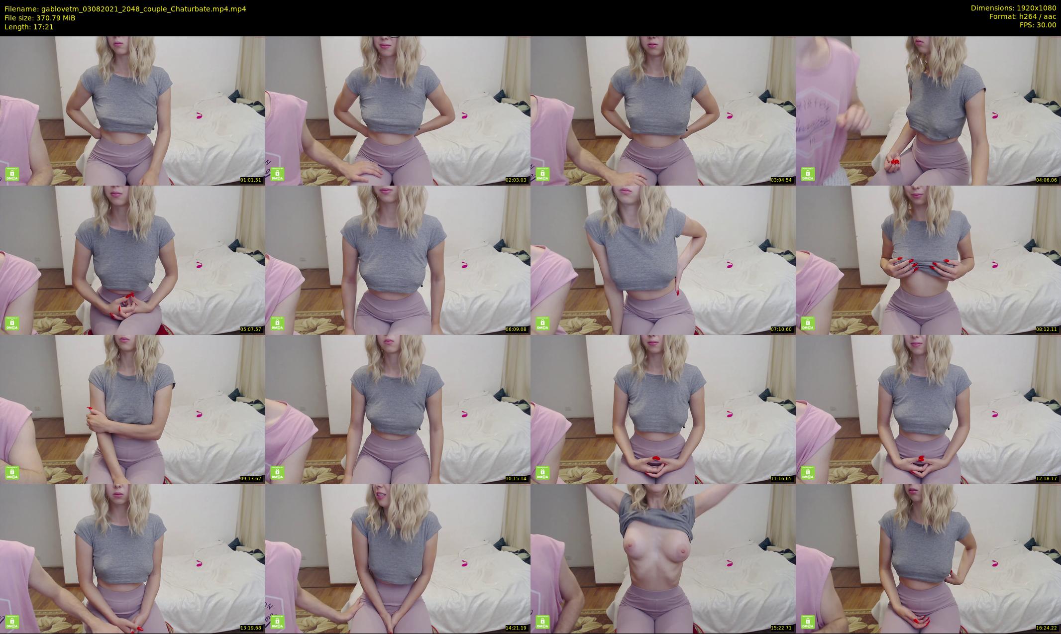 gablovetm — 18 minute Chaturbate couple cam show recording, 1080p, Aug 3, 2021