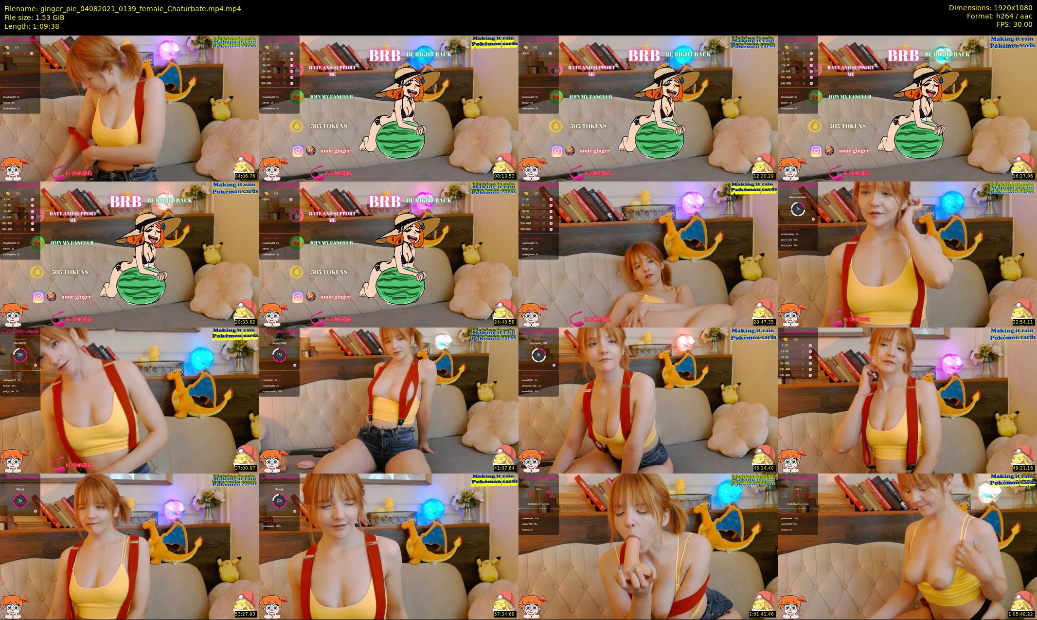 ginger_pie — 70 minute Chaturbate female cam show recording, 1080p, Aug 4, 2021