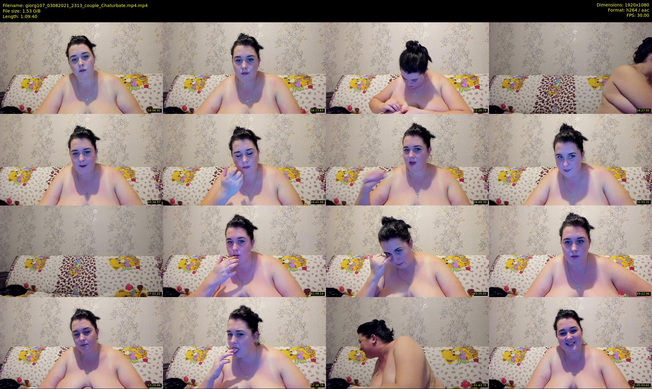 giorg107 — 70 minute Chaturbate couple cam show recording, 1080p, Aug 3, 2021
