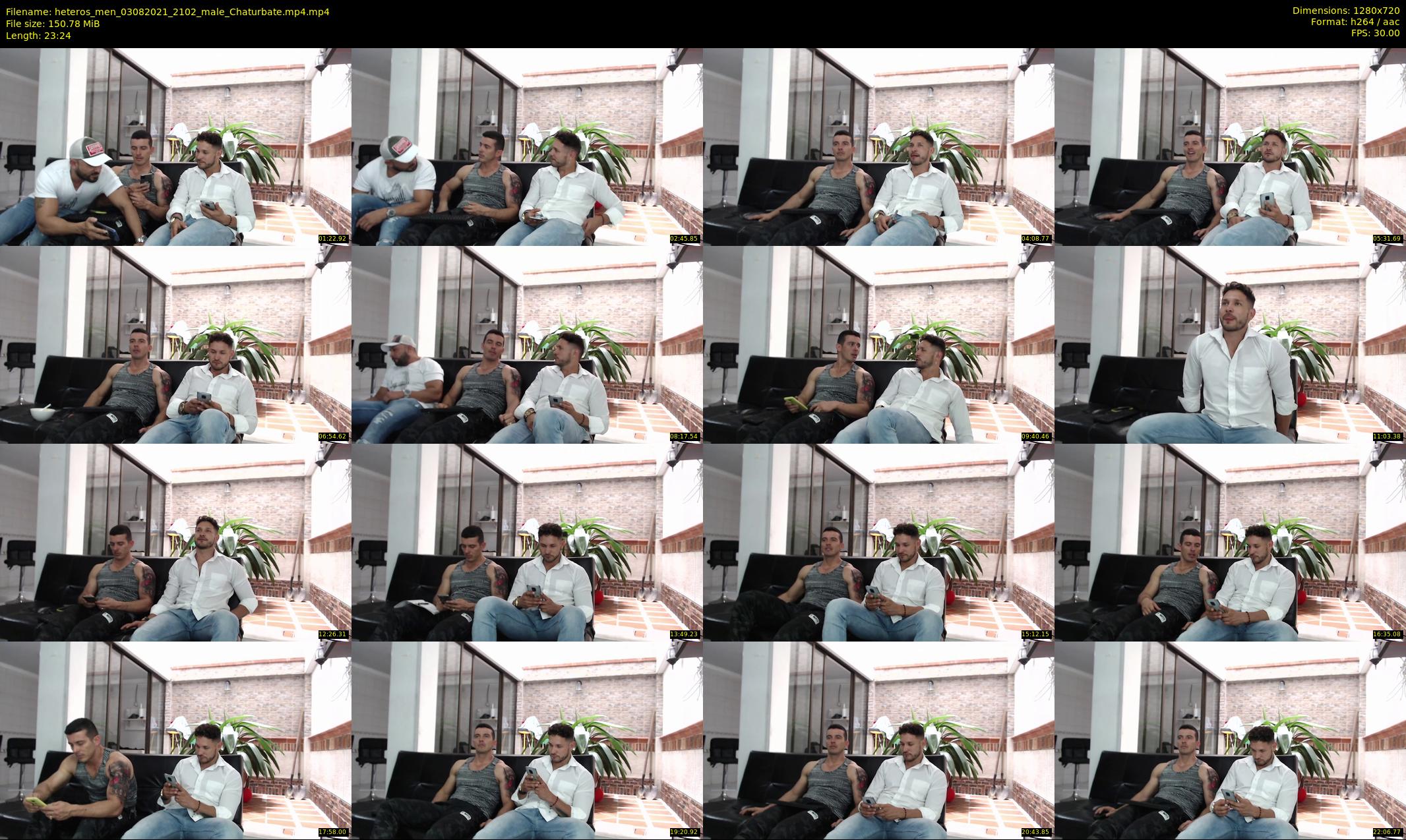heteros_men — 24 minute Chaturbate male cam show recording, 720p, Aug 3, 2021