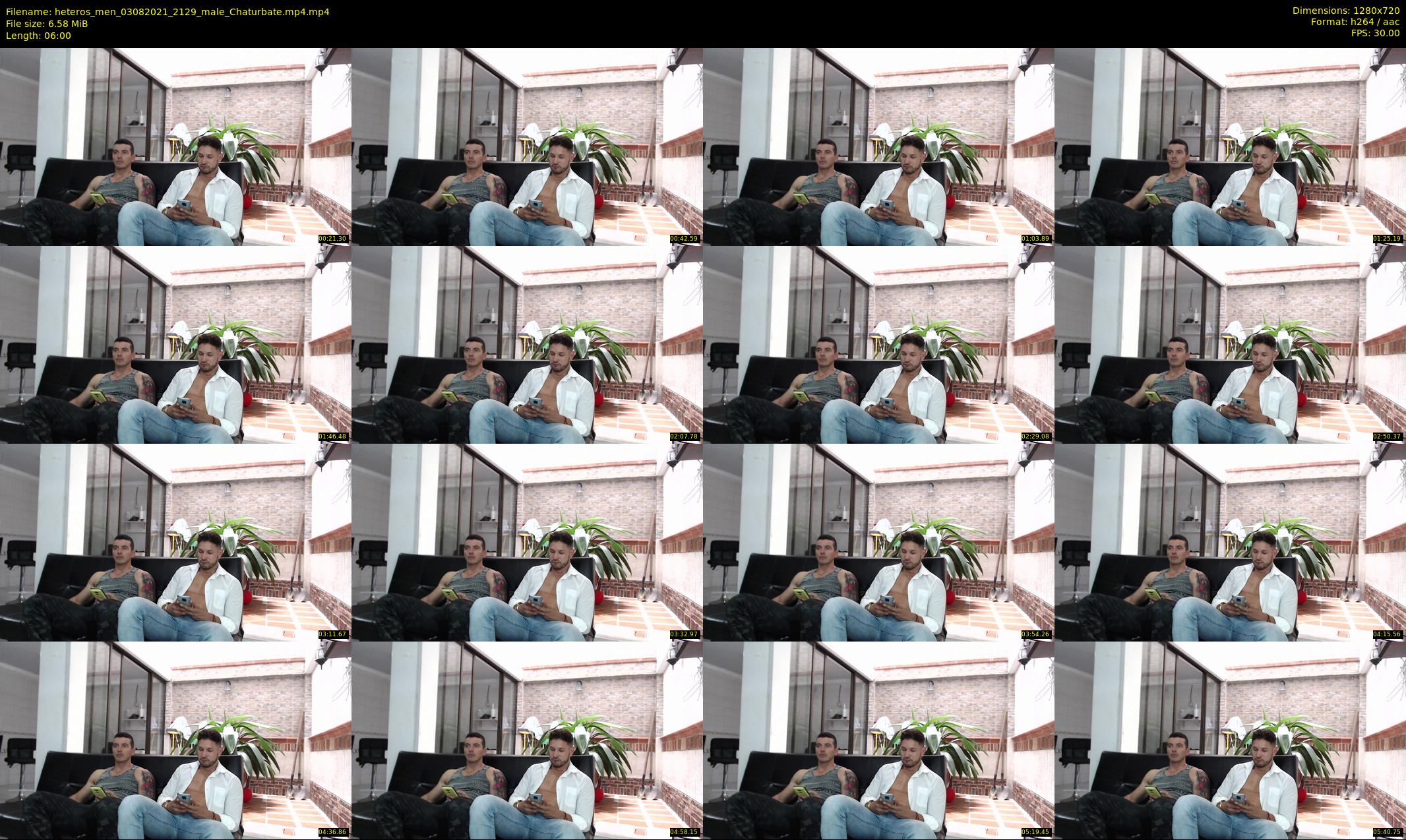 heteros_men — 6 minute Chaturbate male cam show recording, 720p, Aug 3, 2021