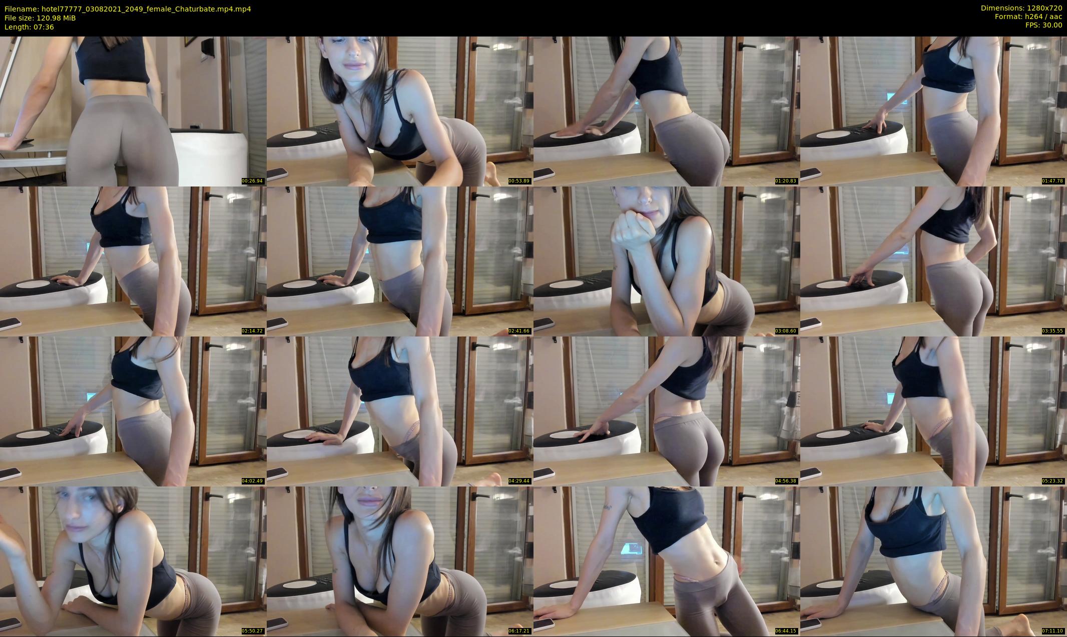 hotel77777 — 8 minute Chaturbate female cam show recording, 720p, Aug 3, 2021