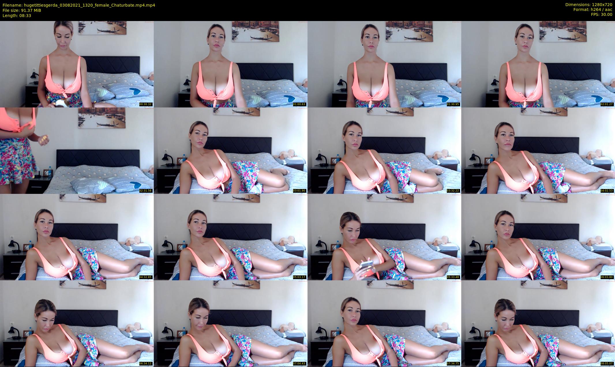 hugetittiesgerda — 9 minute Chaturbate female cam show recording, 720p, Aug 3, 2021
