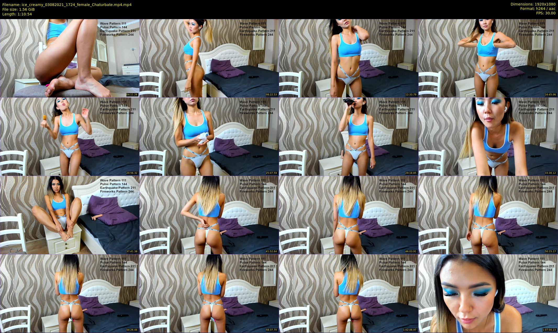 ice_creamy — 71 minute Chaturbate female cam show recording, 1080p, Aug 3, 2021