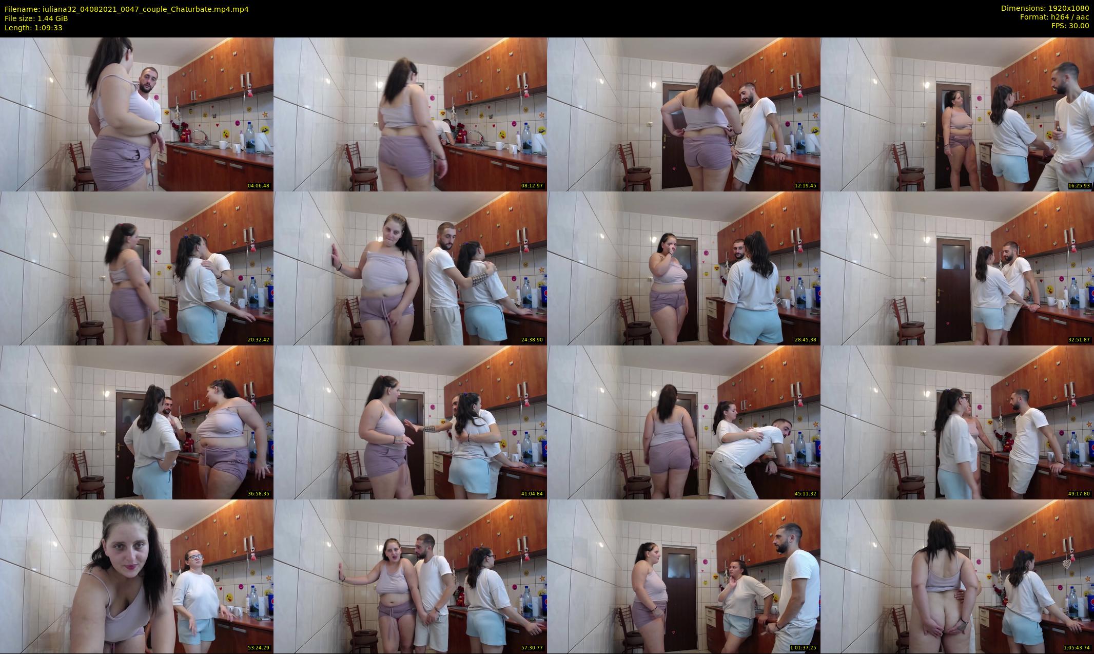 iuliana32 — 70 minute Chaturbate couple cam show recording, 1080p, Aug 4, 2021