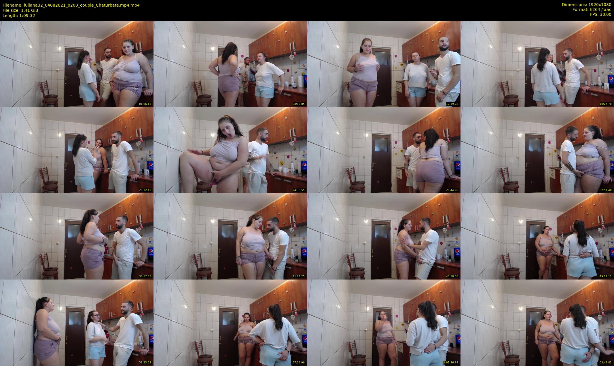 iuliana32 — 70 minute Chaturbate couple cam show recording, 1080p, Aug 4, 2021
