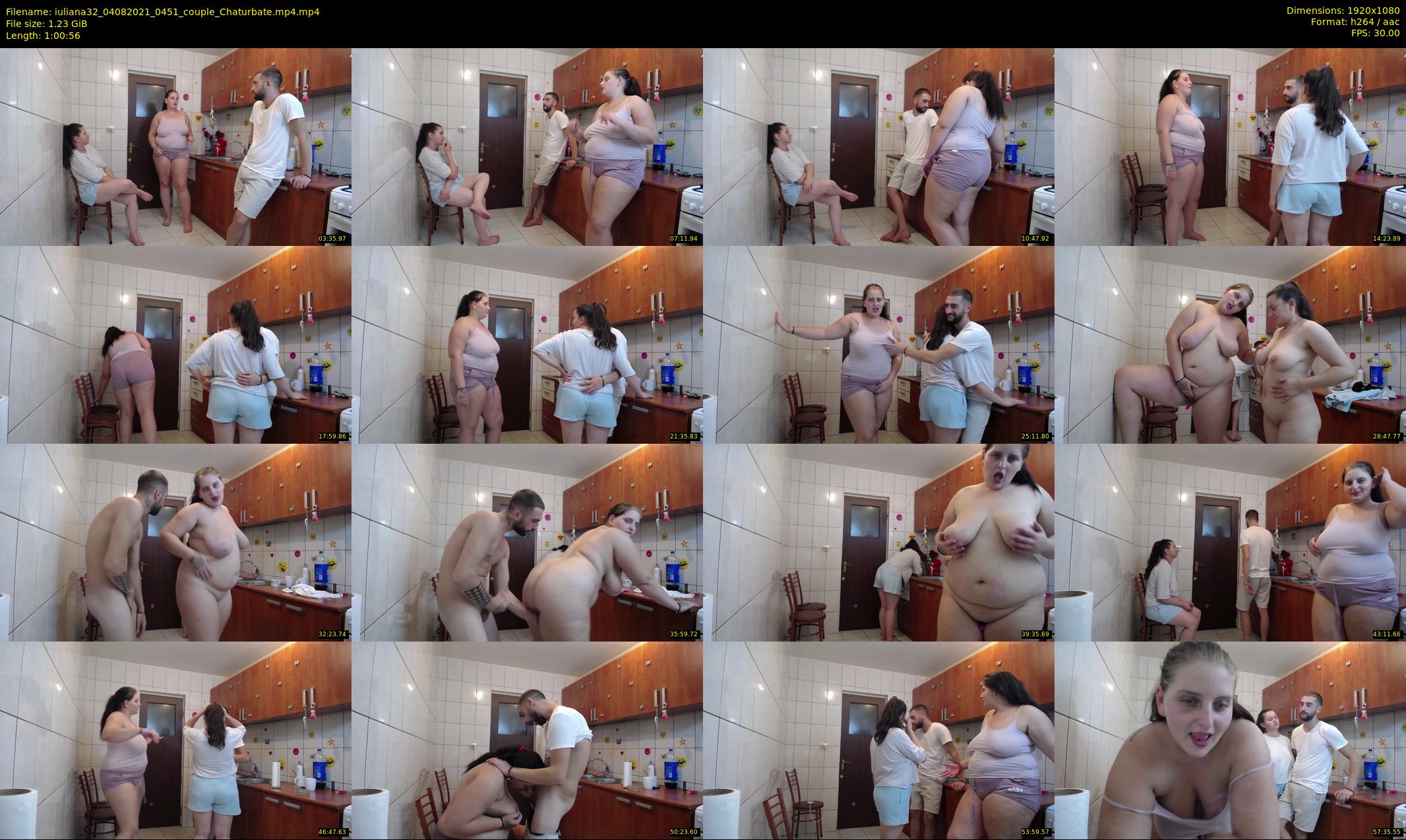 iuliana32 — 61 minute Chaturbate couple cam show recording, 1080p, Aug 4, 2021
