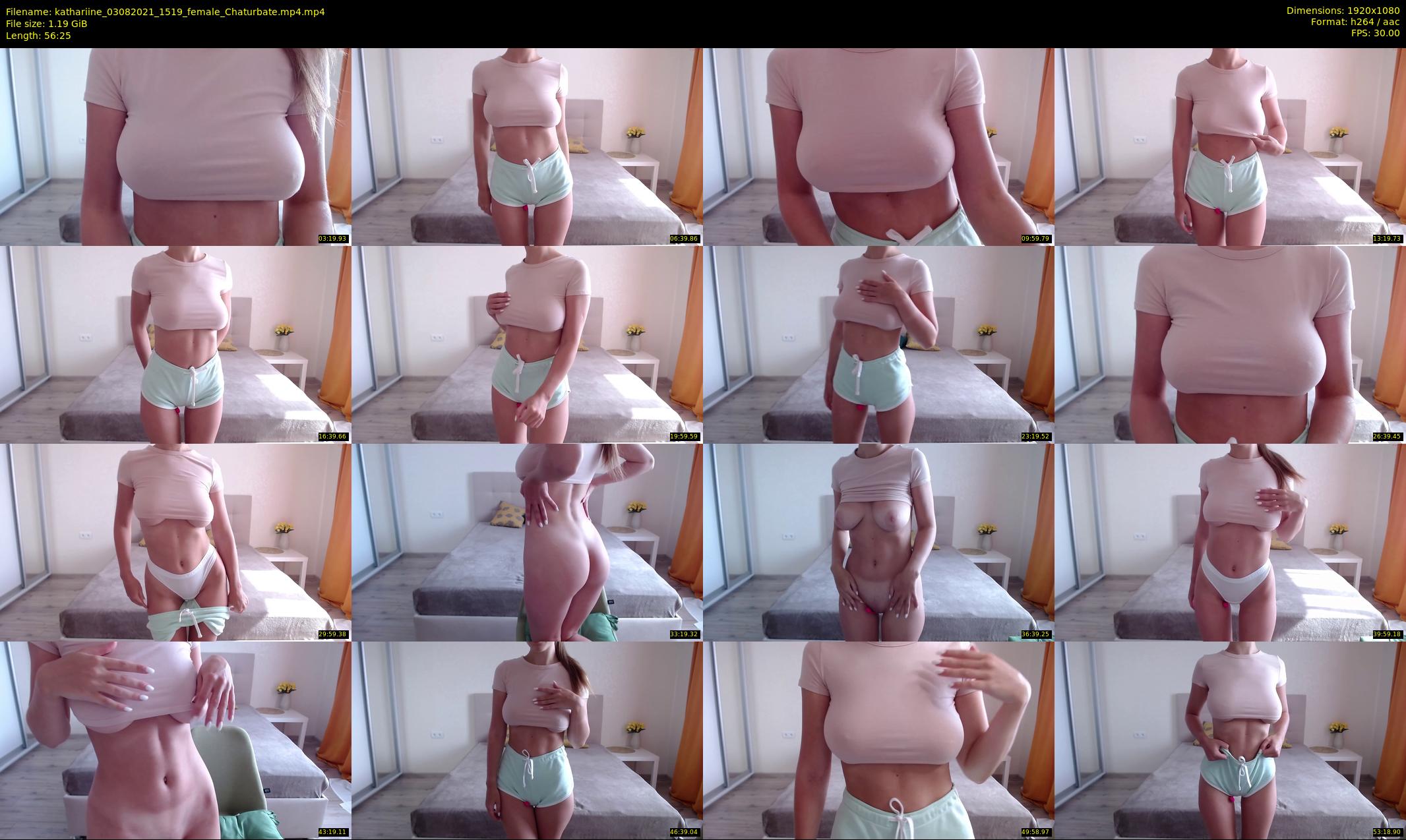kathariine — 57 minute Chaturbate female cam show recording, 1080p, Aug 3, 2021