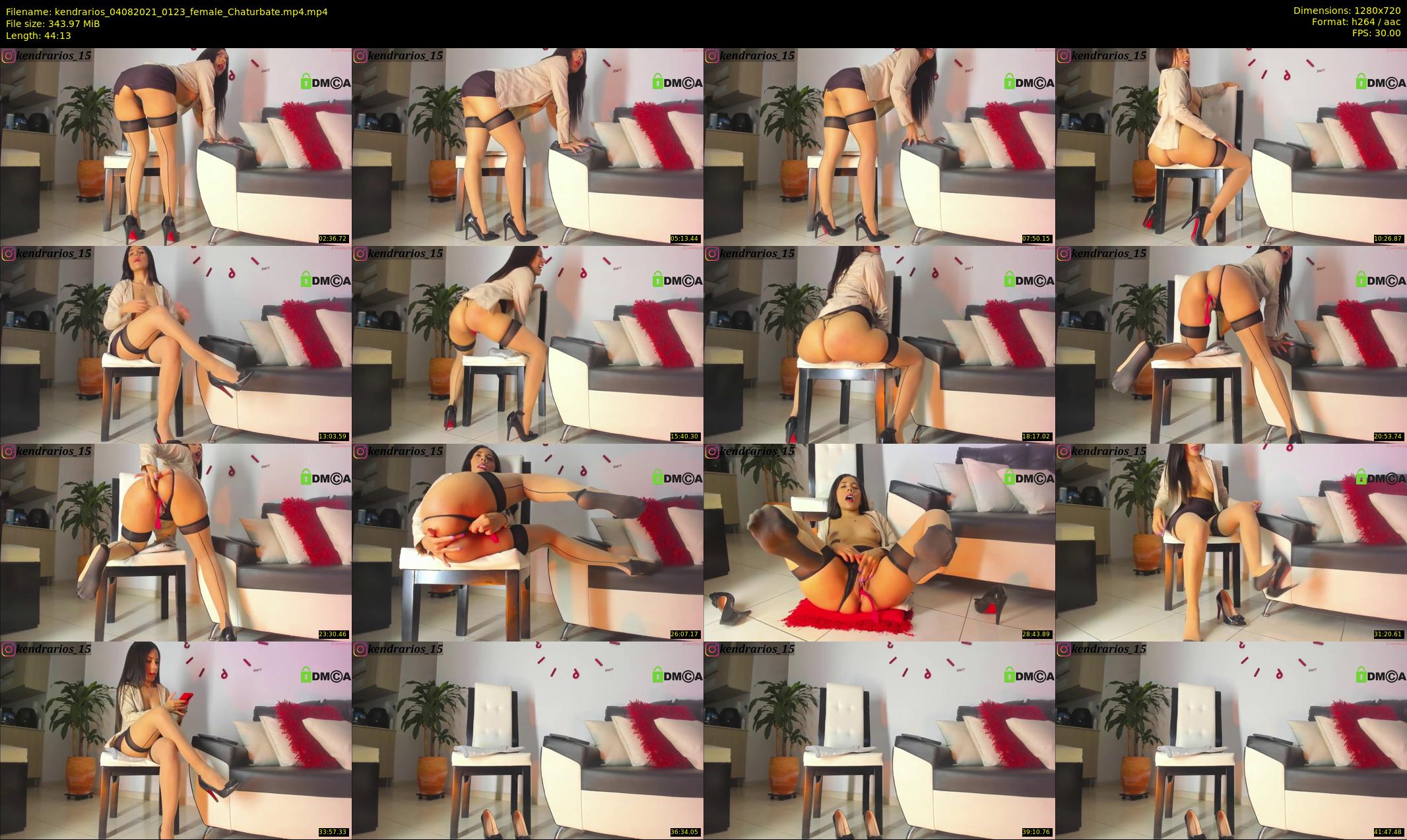 kendrarios — 45 minute Chaturbate female cam show recording, 720p, Aug 4, 2021