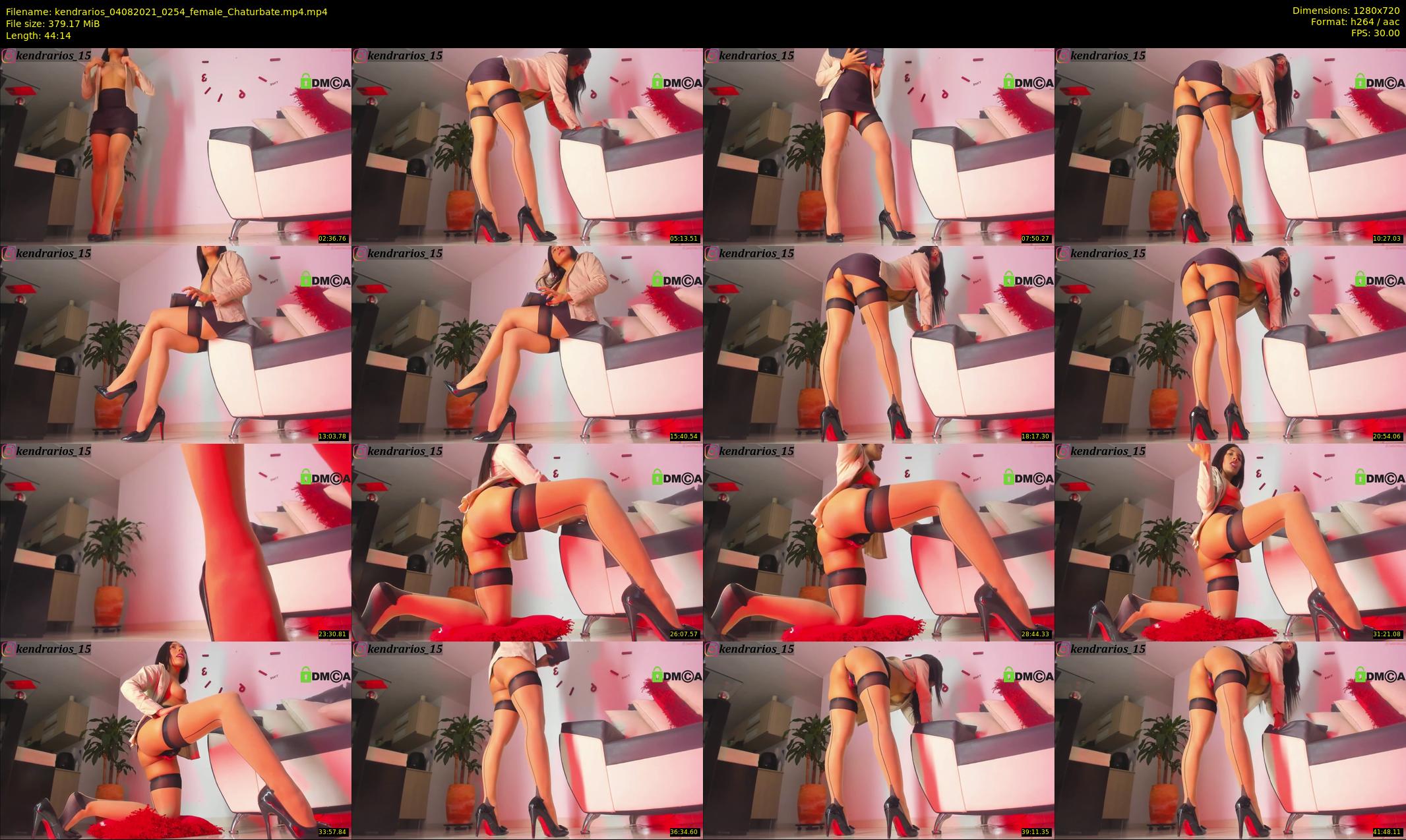 kendrarios — 45 minute Chaturbate female cam show recording, 720p, Aug 4, 2021