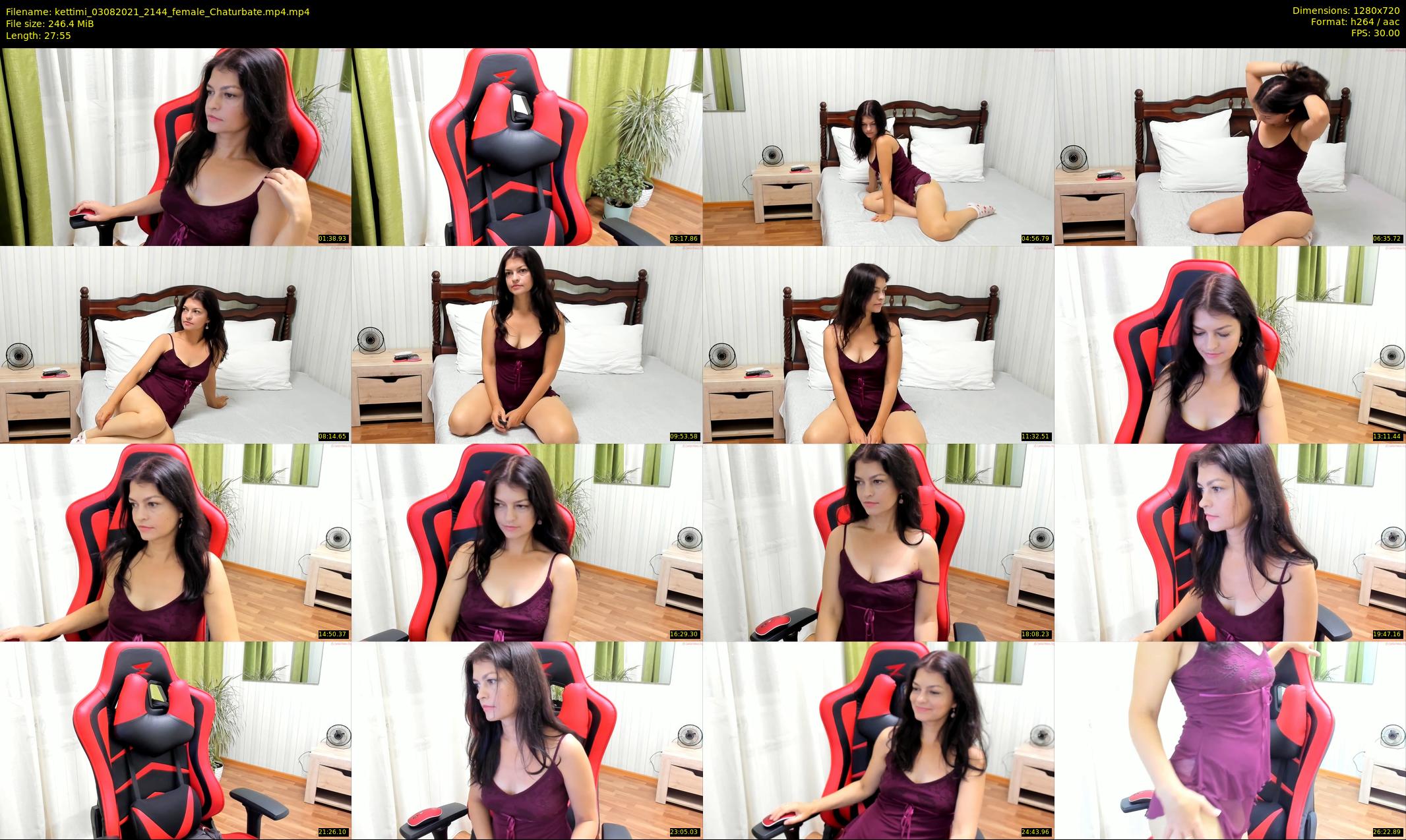 kettimi — 28 minute Chaturbate female cam show recording, 720p, Aug 3, 2021