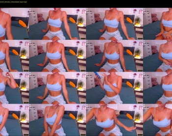 kiranightlyxo — 4 minute Chaturbate female cam show recording, 720p, Aug 3, 2021