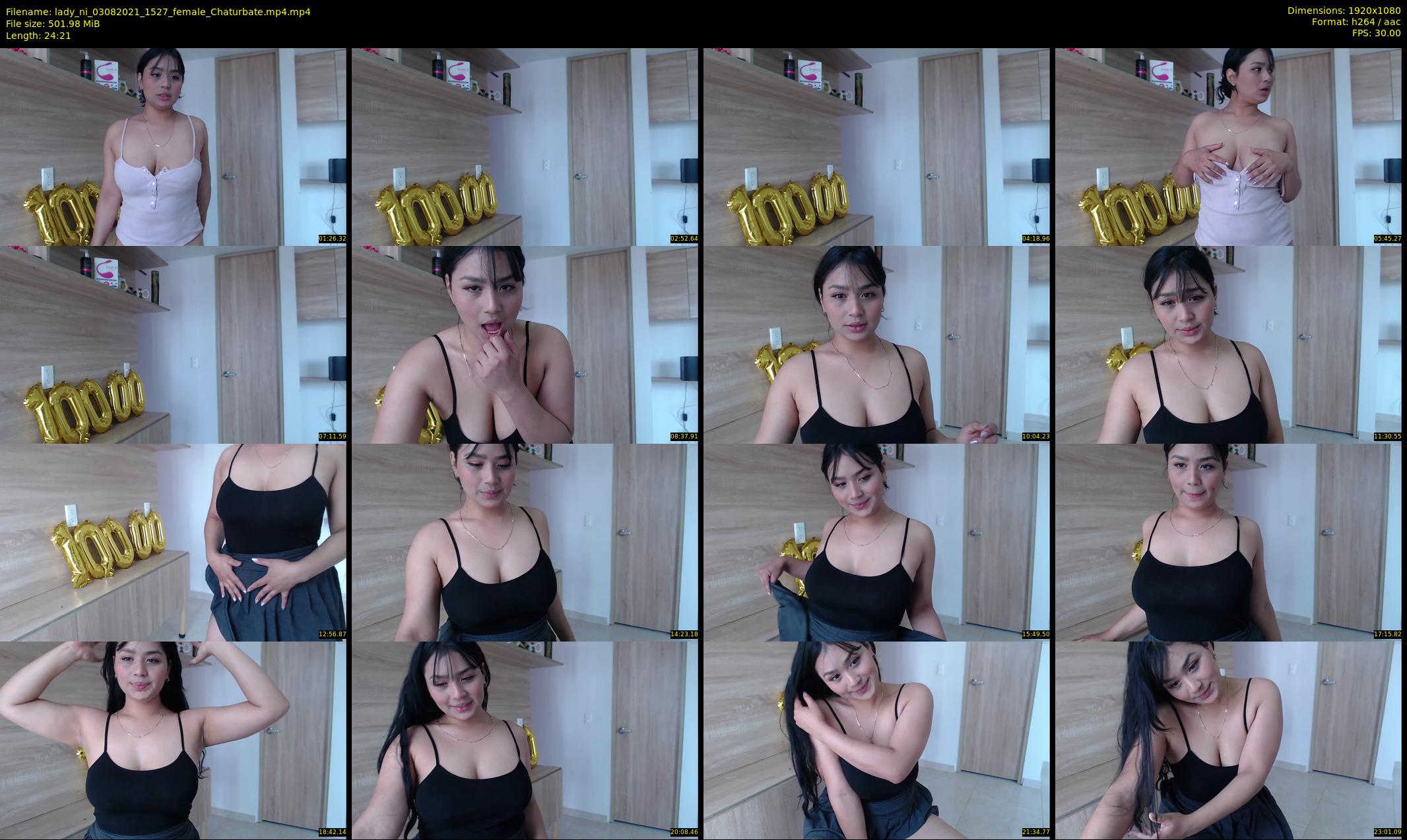 lady_ni — 25 minute Chaturbate female cam show recording, 1080p, Aug 3, 2021