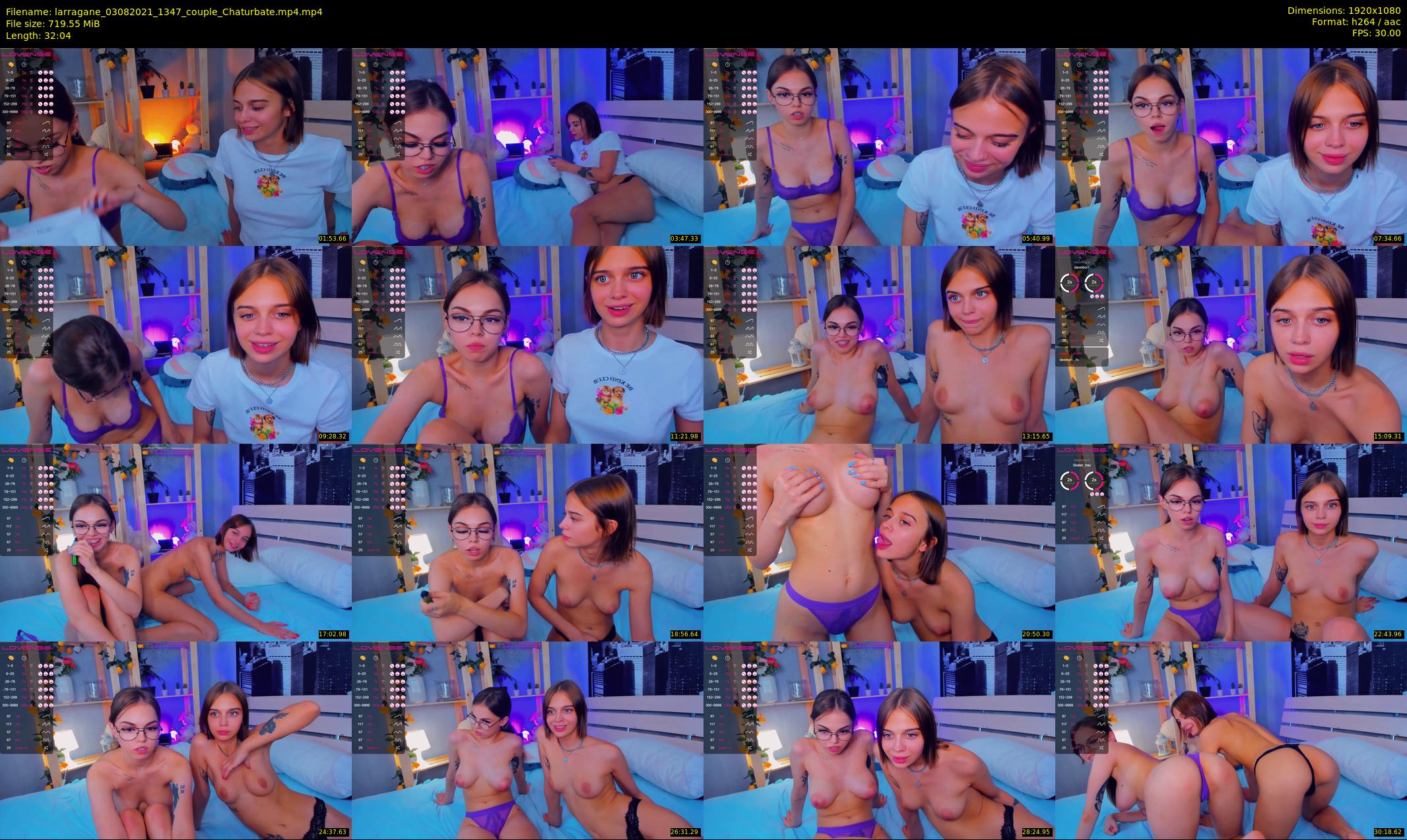 larragane — 33 minute Chaturbate couple cam show recording, 1080p, Aug 3, 2021
