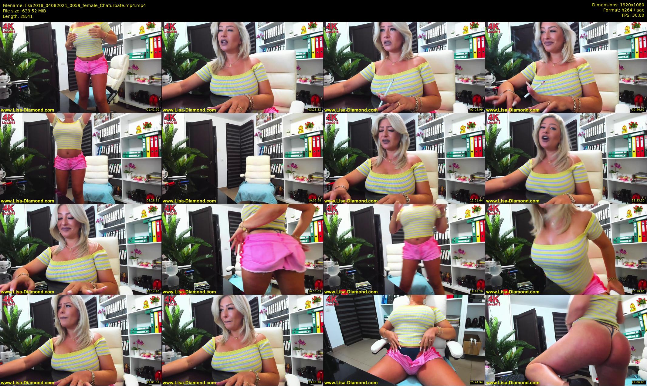 lisa2018 — 29 minute Chaturbate female cam show recording, 1080p, Aug 4, 2021