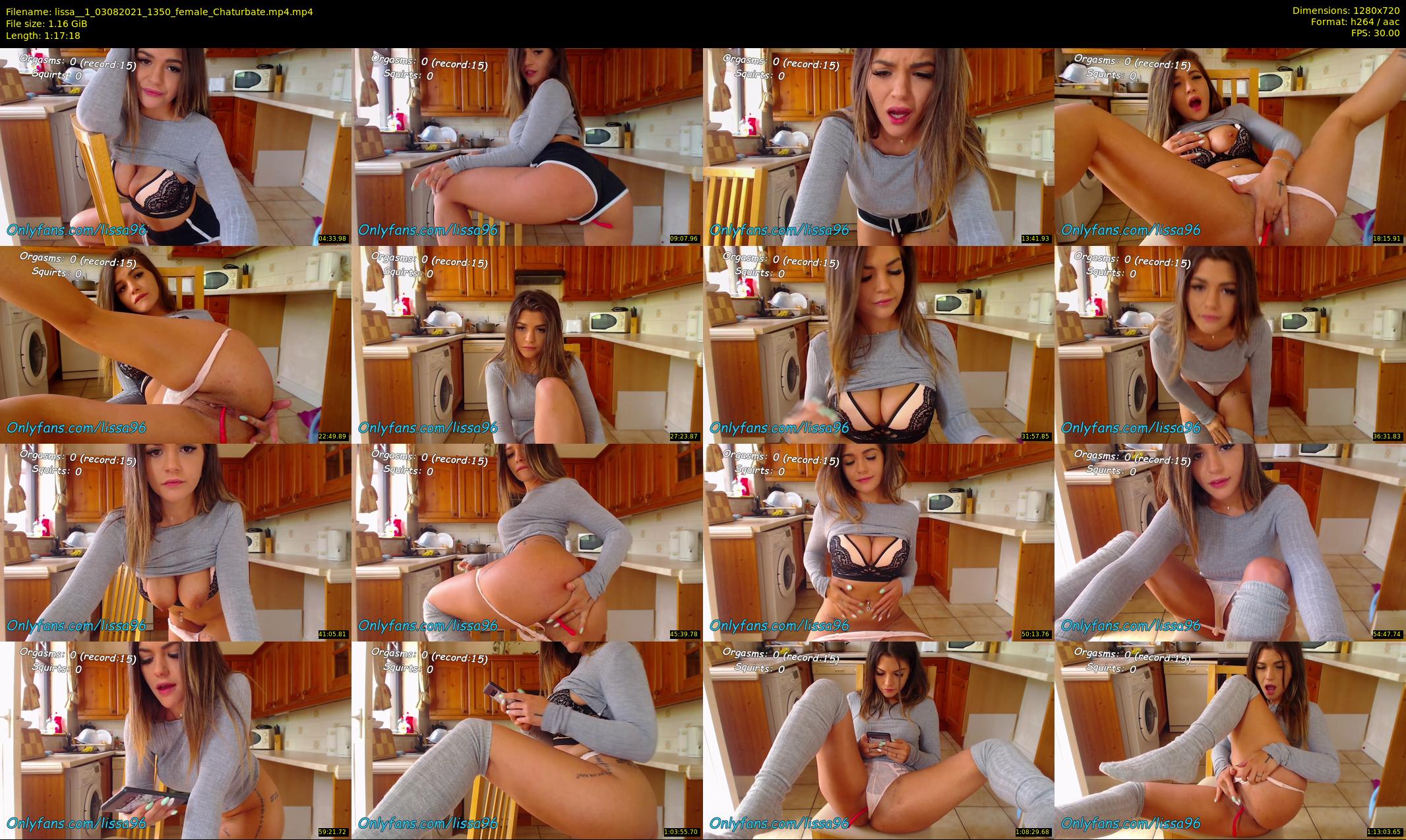 lissa__1 — 78 minute Chaturbate female cam show recording, 720p, Aug 3, 2021